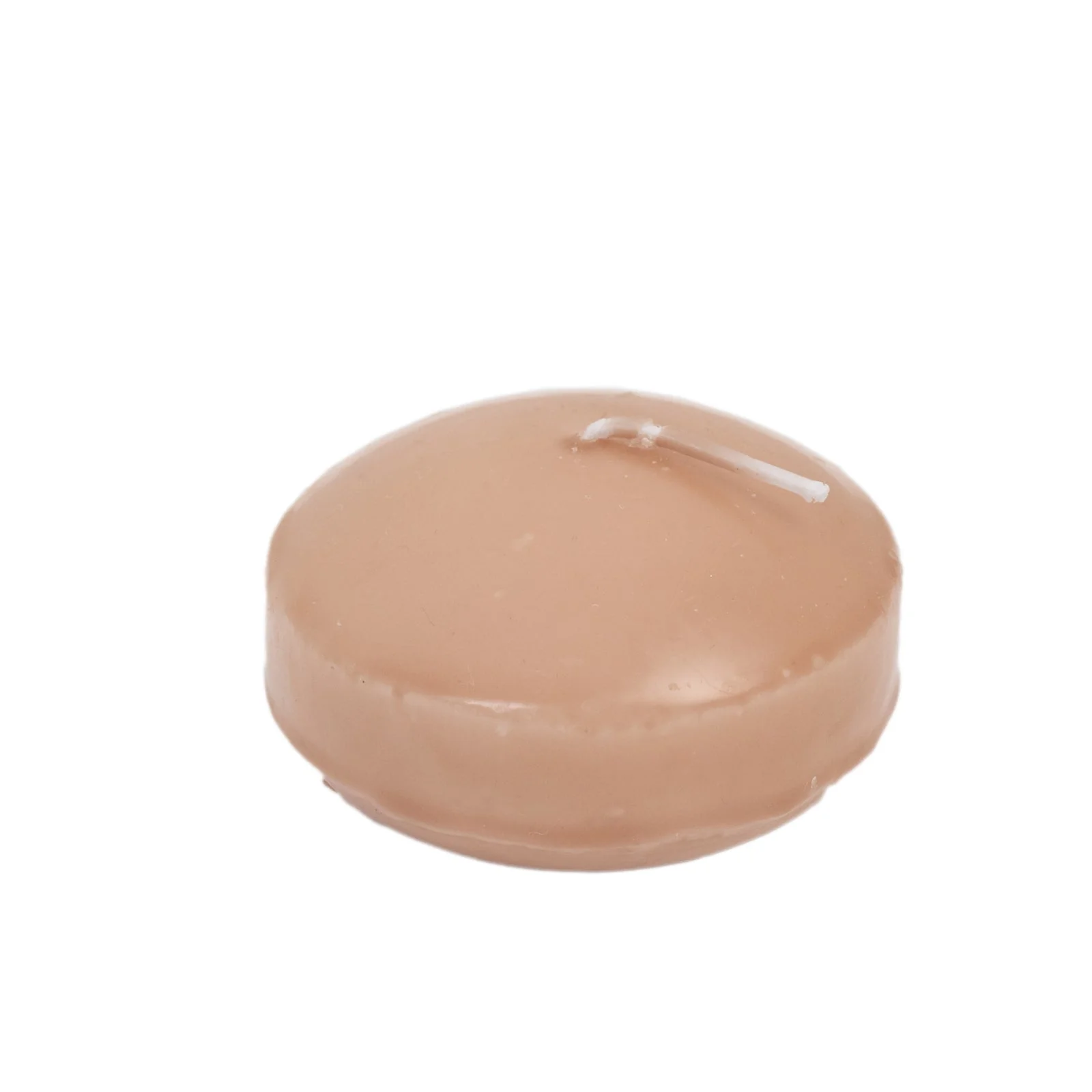 12 Pack Beige Floating Candles, 3" Unscented Dripless Wax Discs for Centerpieces - Image 8