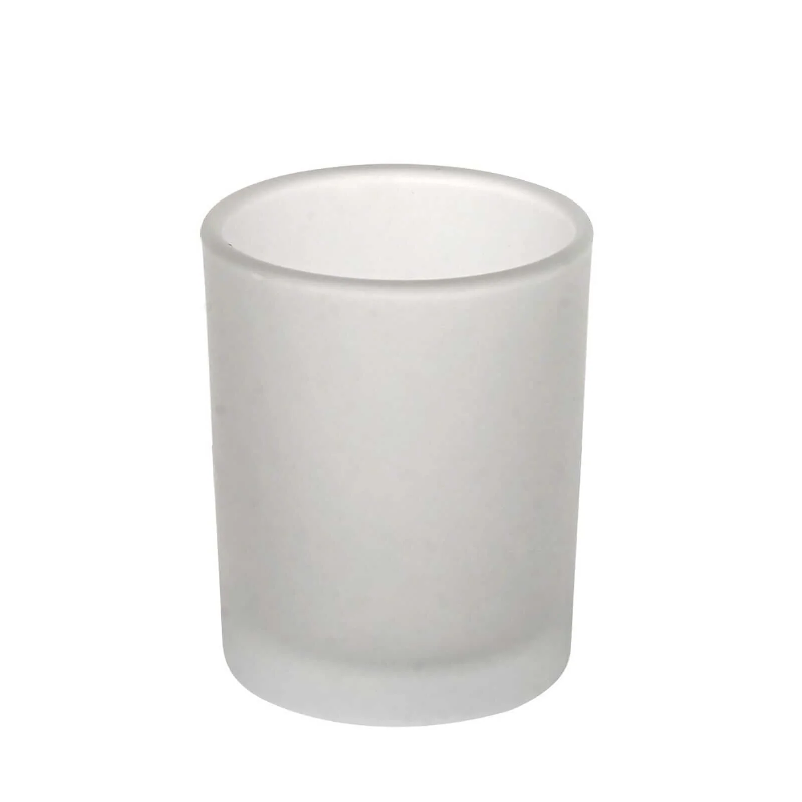 12-Pack Glass Votive Candle Holders 2.5" Frosted - Tealight Holder Set for Weddings and Events - Image 8