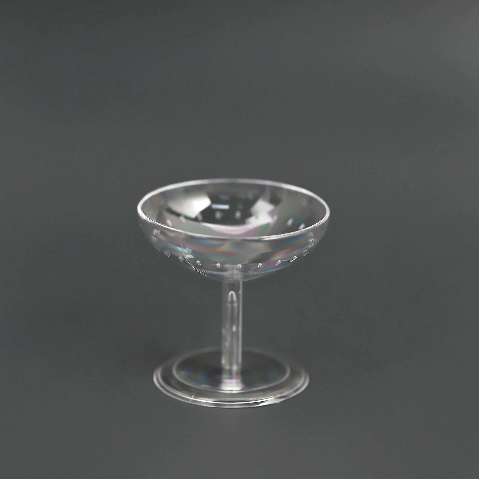 12-Pack Plastic Dessert Cup Candy Dishes 2" Clear - Mini Treat Party Favor Pedestal Stands - Image 7