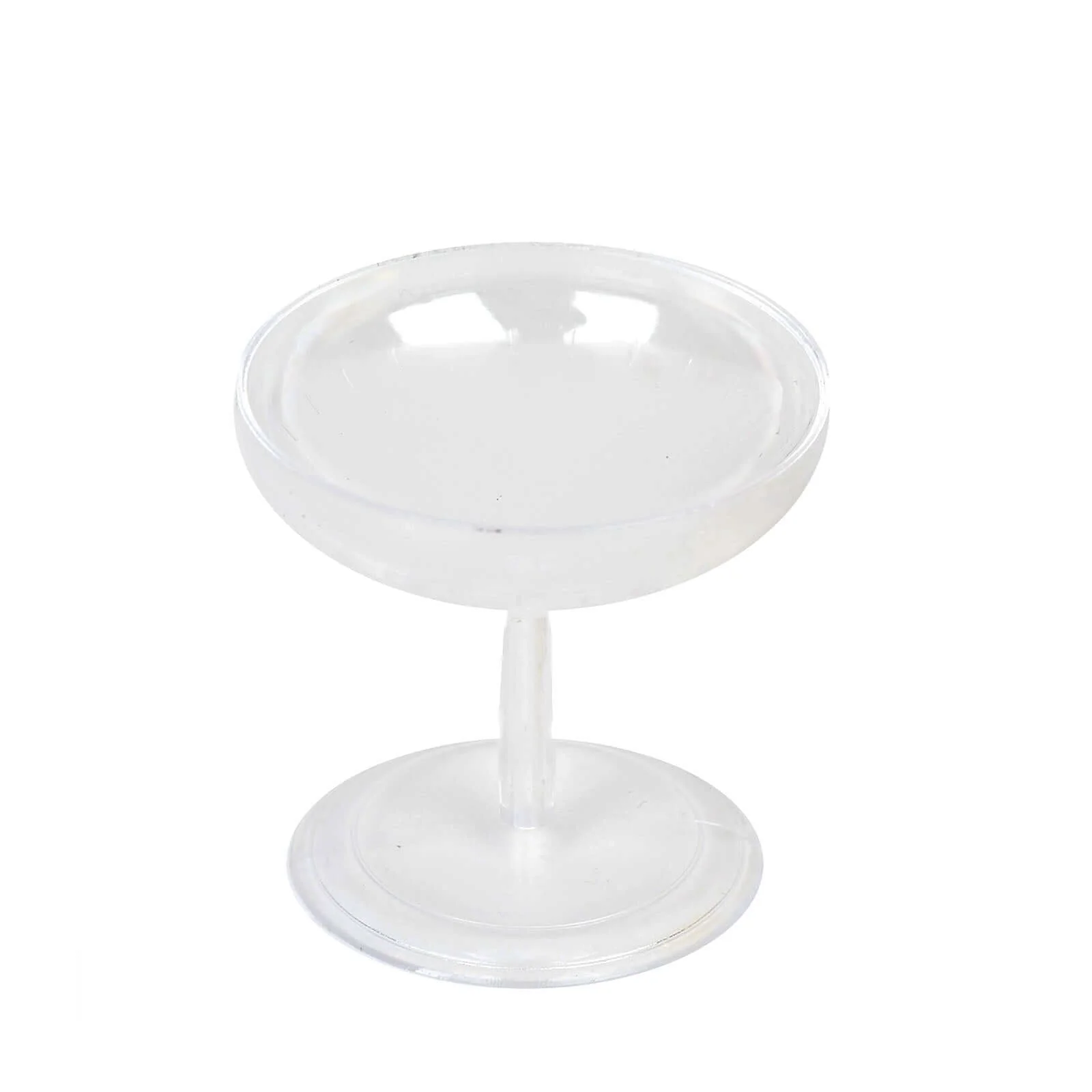 12-Pack Plastic Dessert Cup Candy Dishes 2" Clear - Mini Treat Party Favor Pedestal Stands - Image 8