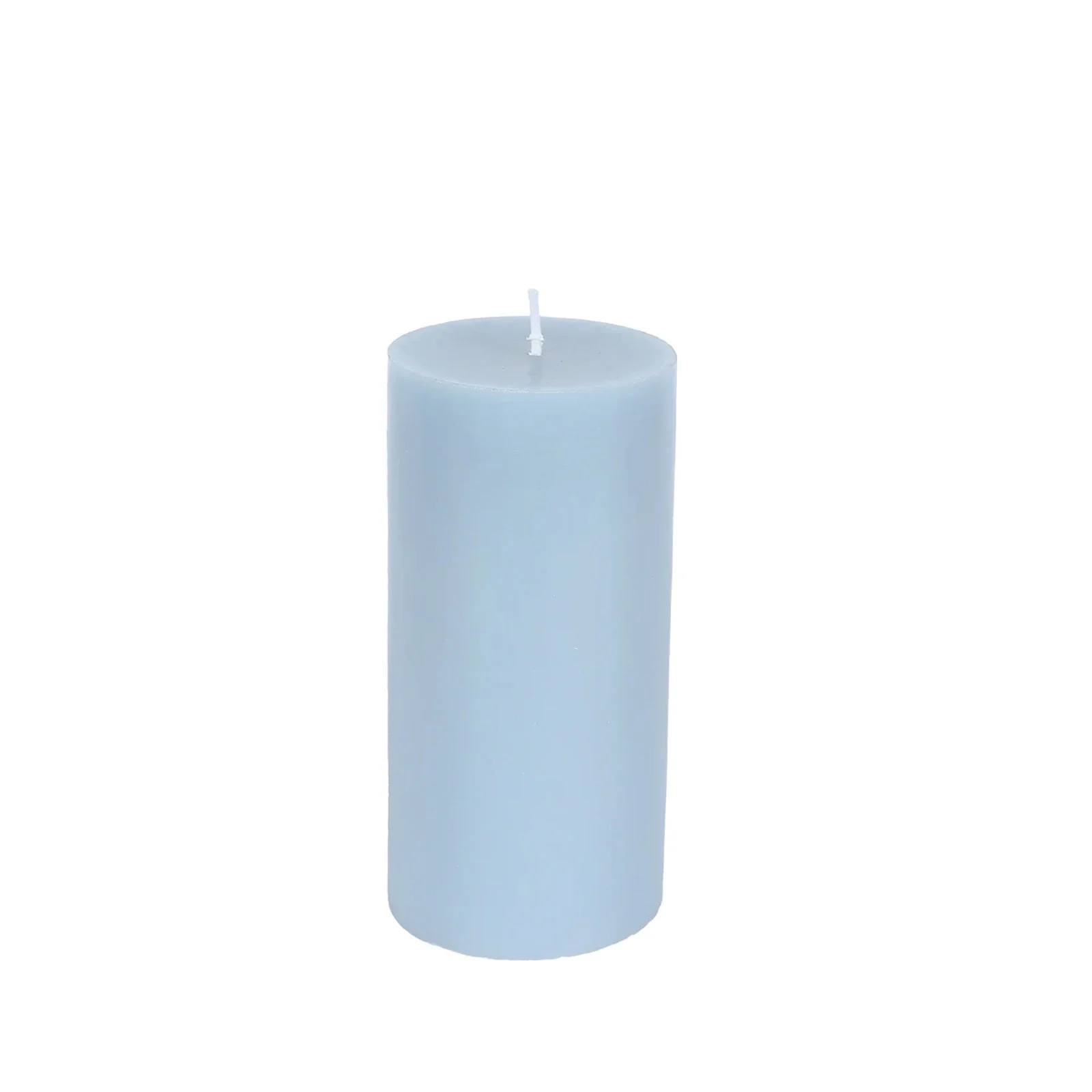 6-Pack Unscented Pillar Candles – Dripless 3"x6" Dusty Blue Paraffin Wax with Smokeless Cotton Wicks, Clean & Long-Lasting 60-Hour Burn - Image 8