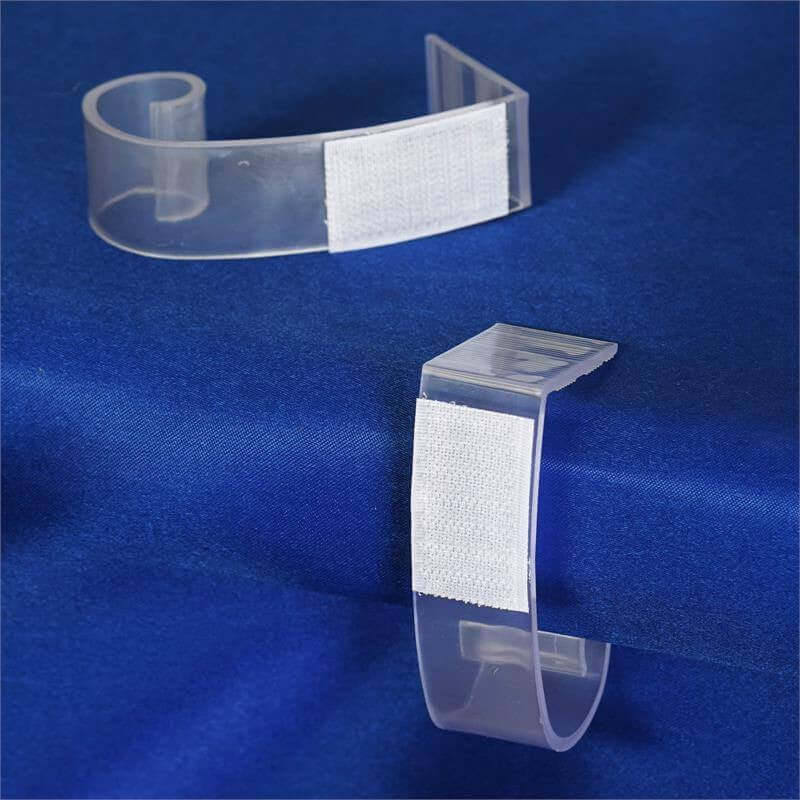 12pcs Adjustable Large Plastic Table Skirt Clips 3" - Image 6
