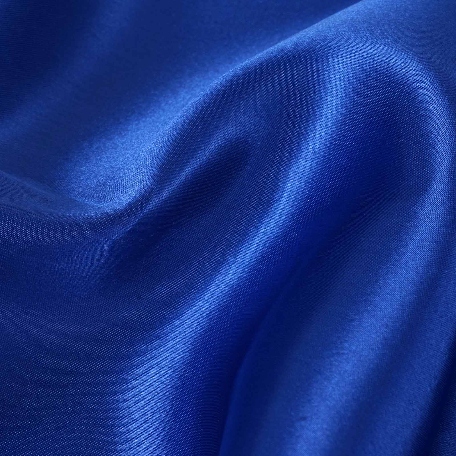 Royal Blue Satin Fabric Bolt, DIY Craft Wholesale Fabric 12"x10 Yards - Image 5