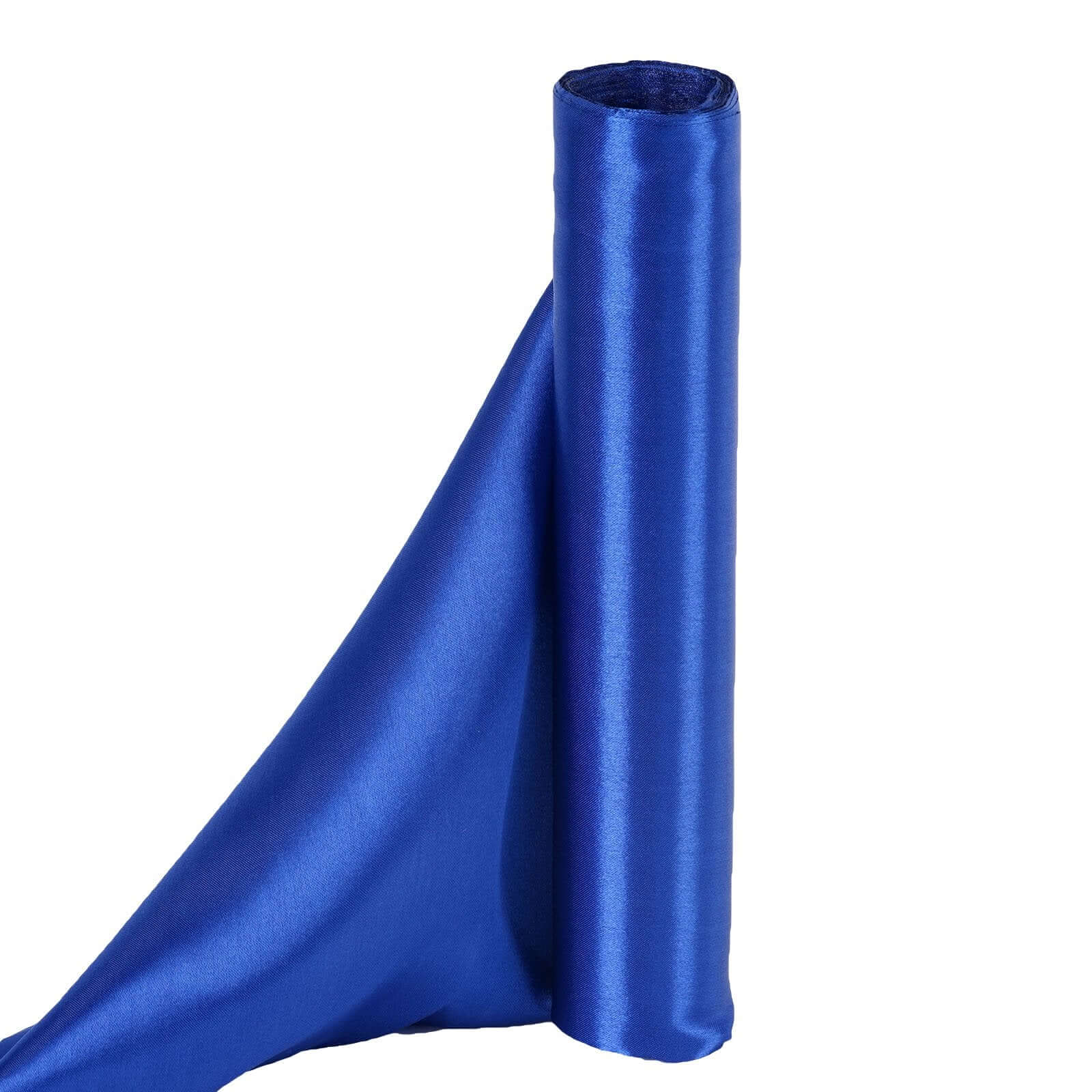 Royal Blue Satin Fabric Bolt, DIY Craft Wholesale Fabric 12"x10 Yards - Image 7