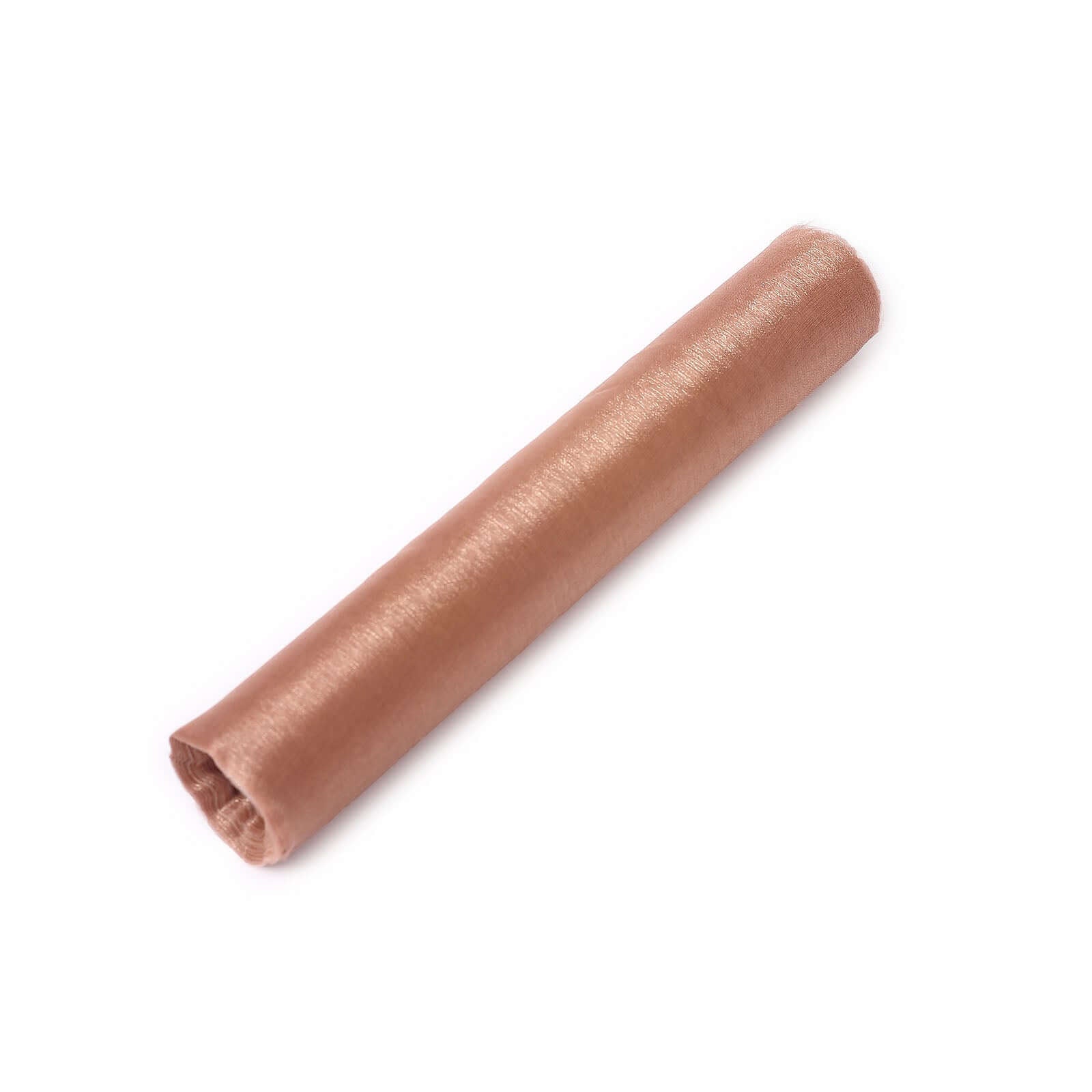 Dusty Rose Sheer Chiffon Fabric Bolt, DIY Voile Drapery Roll 12"x10yd - Image 7