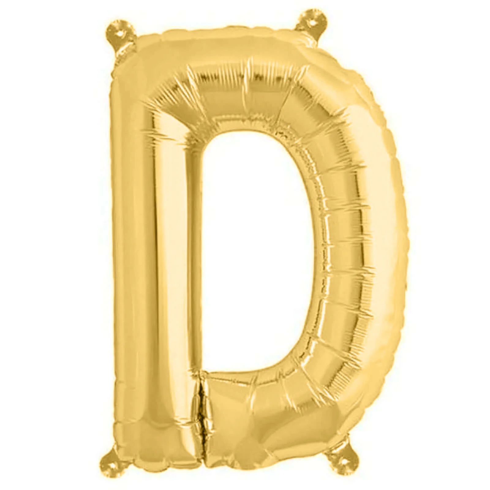 13" Matte Gold Letter and Number Balloons, Mylar Foil Balloons - Image 12