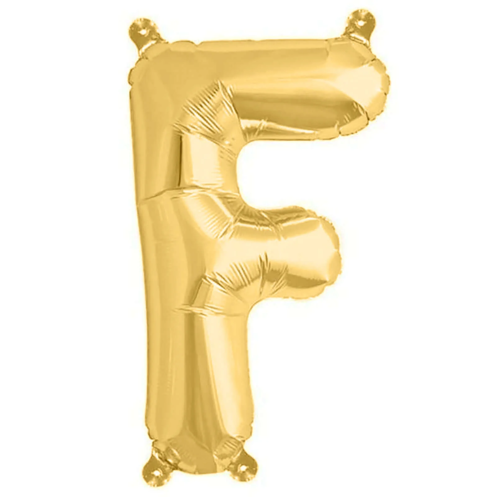 13" Matte Gold Letter and Number Balloons, Mylar Foil Balloons - Image 14
