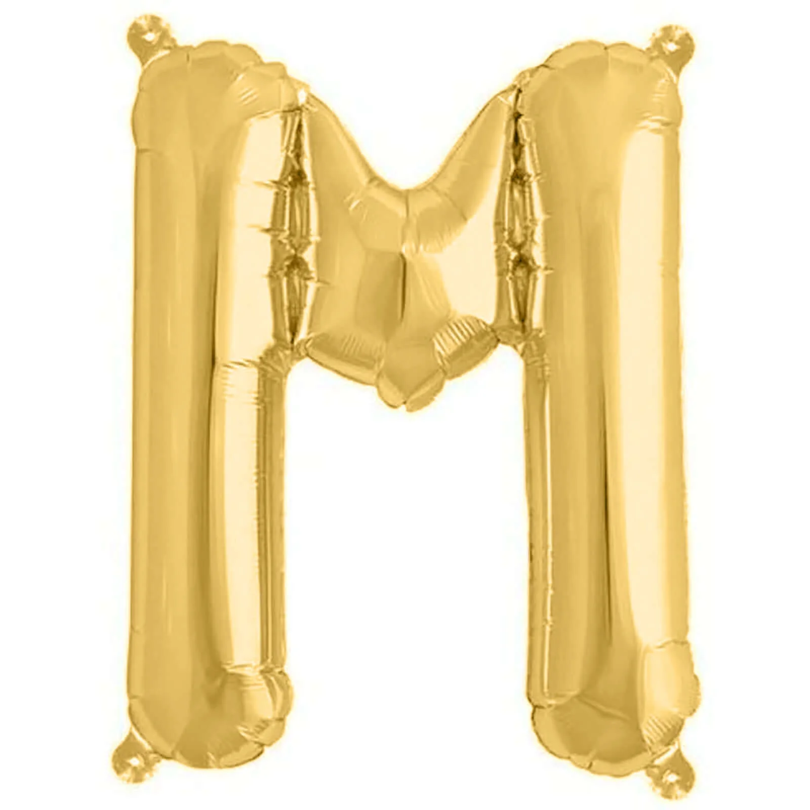 13" Matte Gold Letter and Number Balloons, Mylar Foil Balloons - Image 21