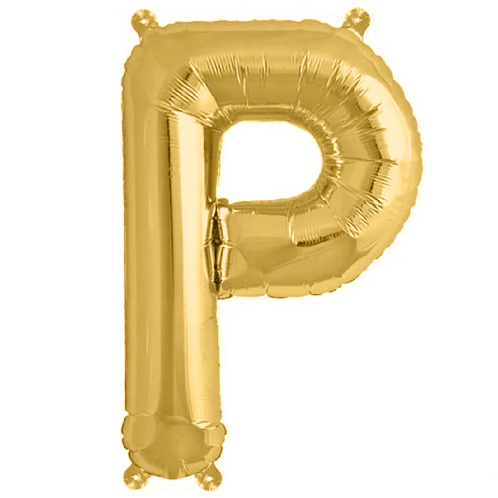 13" Matte Gold Letter and Number Balloons, Mylar Foil Balloons - Image 24