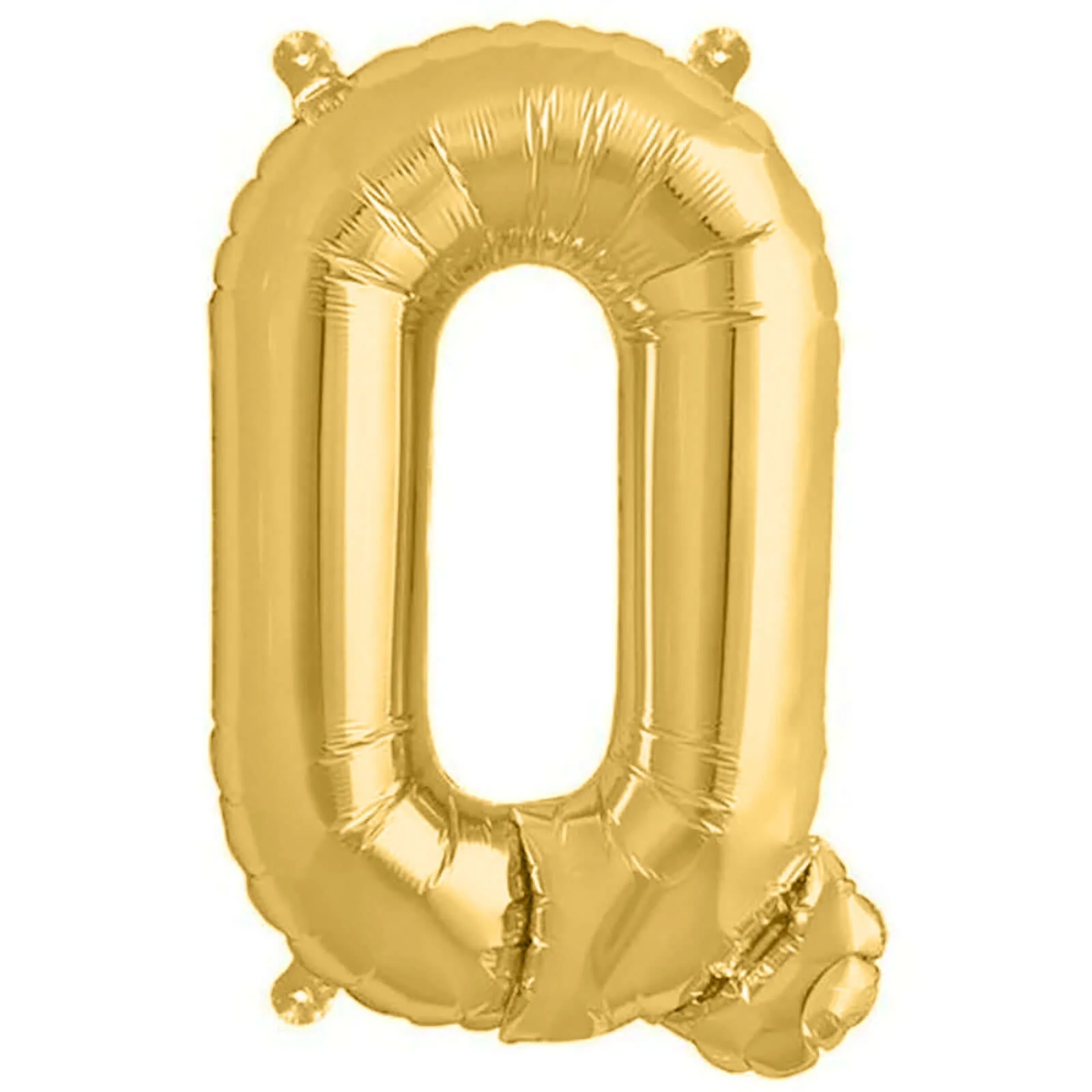 13" Matte Gold Letter and Number Balloons, Mylar Foil Balloons - Image 25