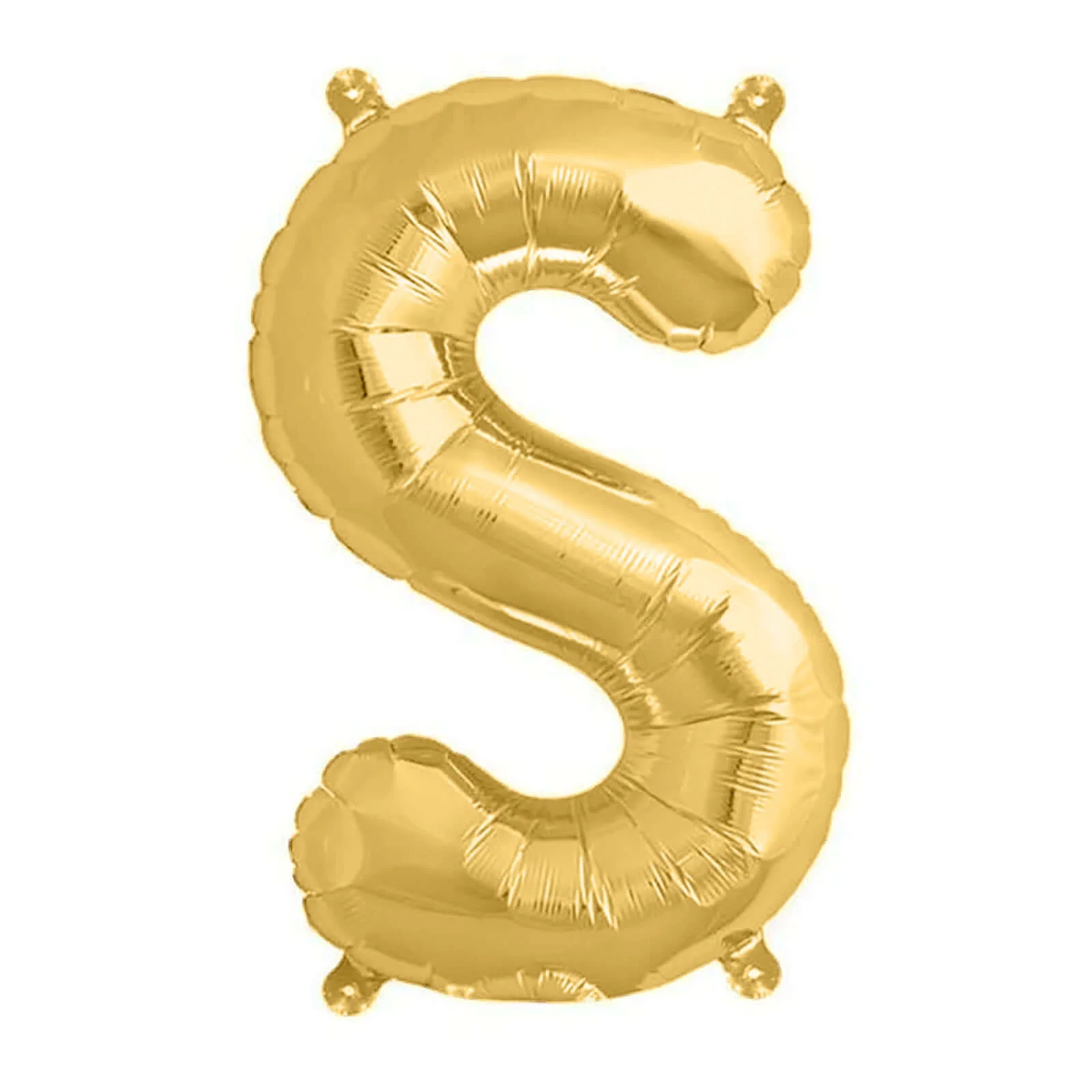 13" Matte Gold Letter and Number Balloons, Mylar Foil Balloons - Image 27