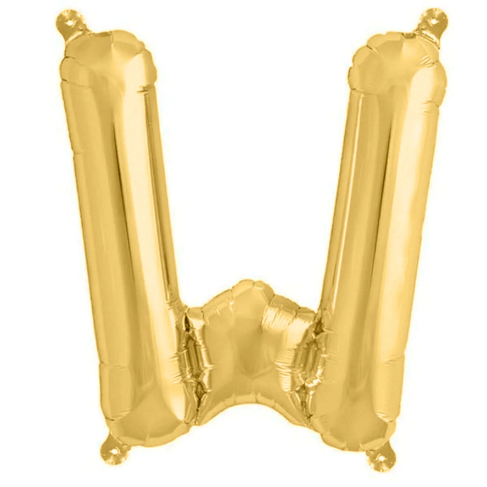 13" Matte Gold Letter and Number Balloons, Mylar Foil Balloons - Image 31