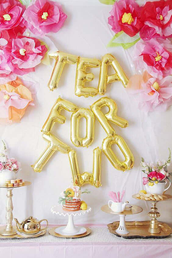 13" Matte Gold Letter and Number Balloons, Mylar Foil Balloons - Image 6