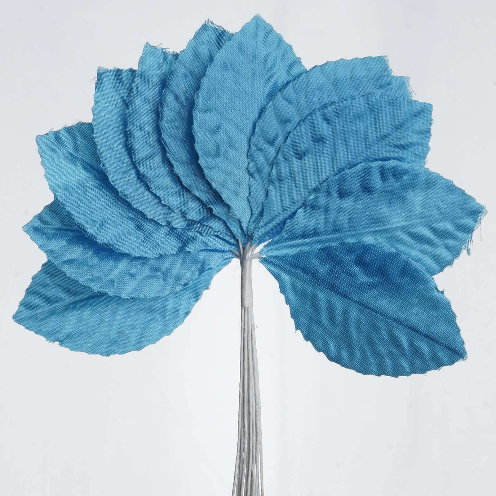 144 Turquoise Burning Passion Leaves - Image 2