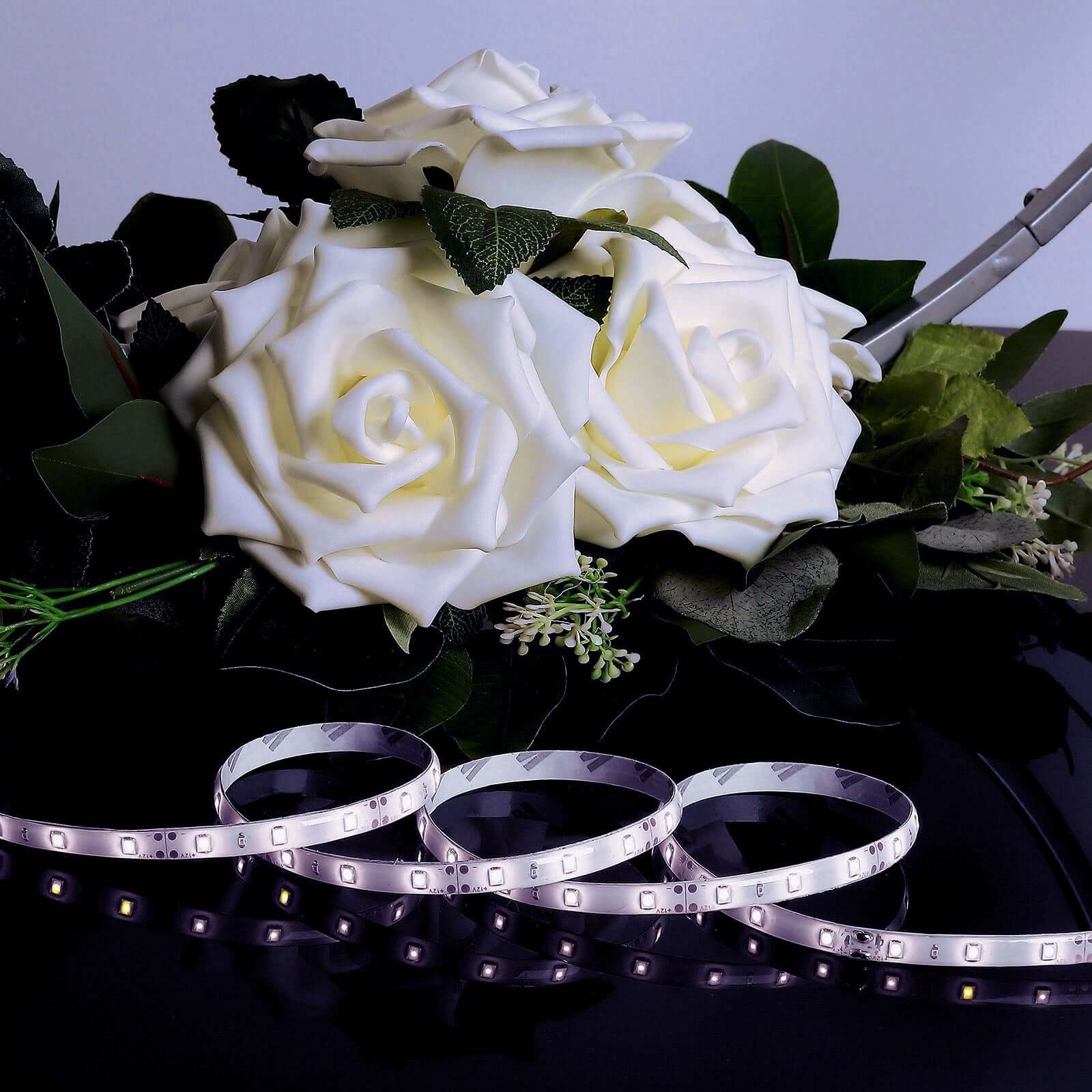 Super Bright Cool White 300 LED Flexible Strip Lights With Adhesive 16ft - Image 9
