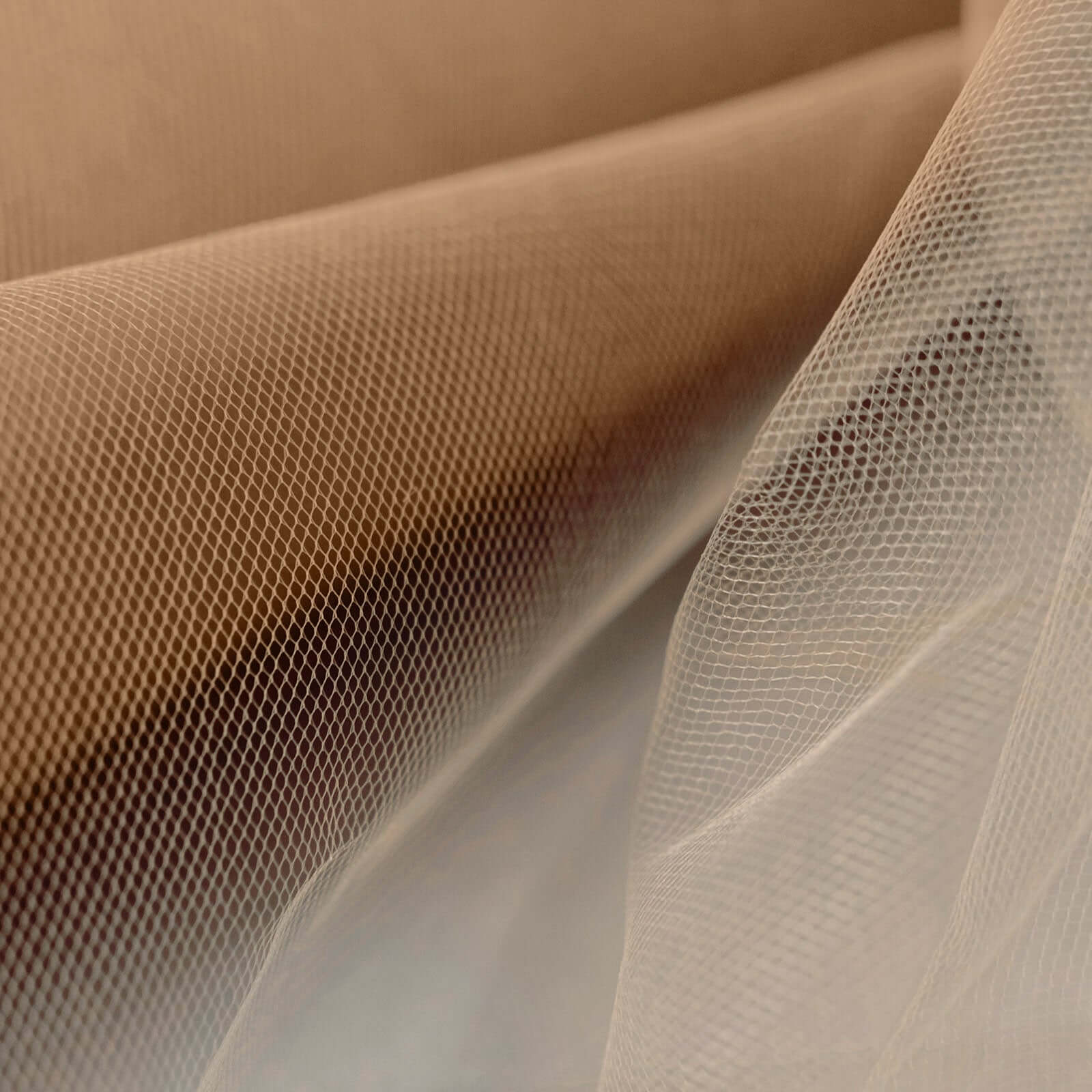 Natural Tulle Fabric Bolt, Sheer Fabric Spool Roll For Crafts 18"x100 Yards - Image 11