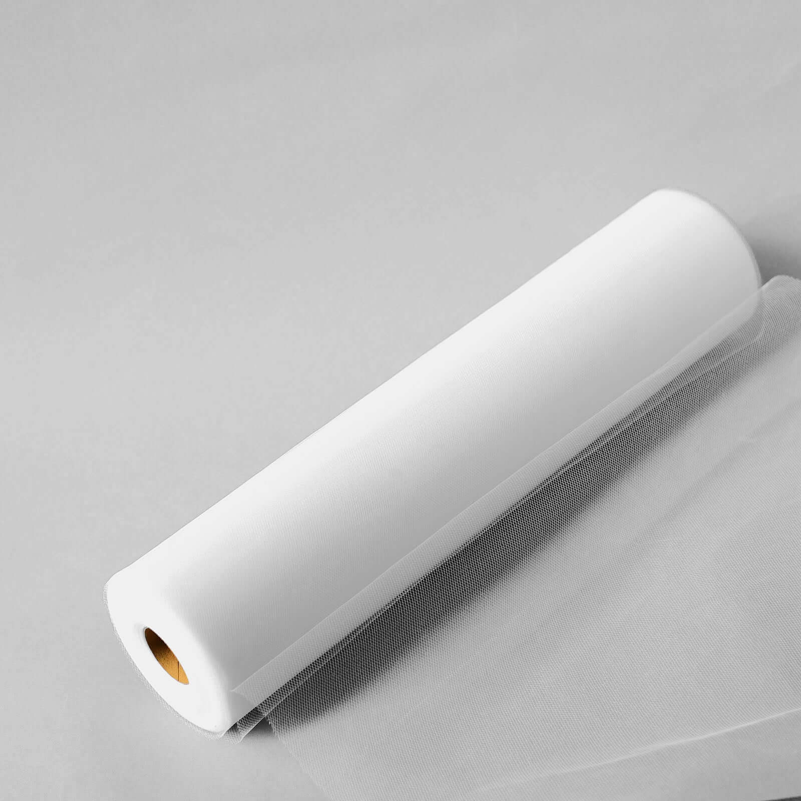 White Tulle Fabric Bolt, Sheer Fabric Spool Roll For Crafts 18"x100 Yards - Image 5