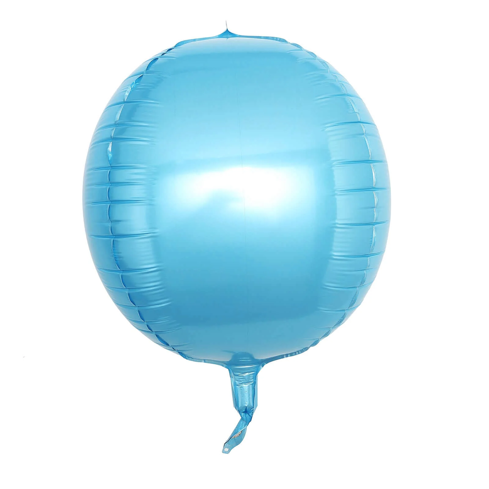 2 Pack Metallic Blue Sphere Mylar Foil Helium or Air Balloons 14" 4D - Image 16