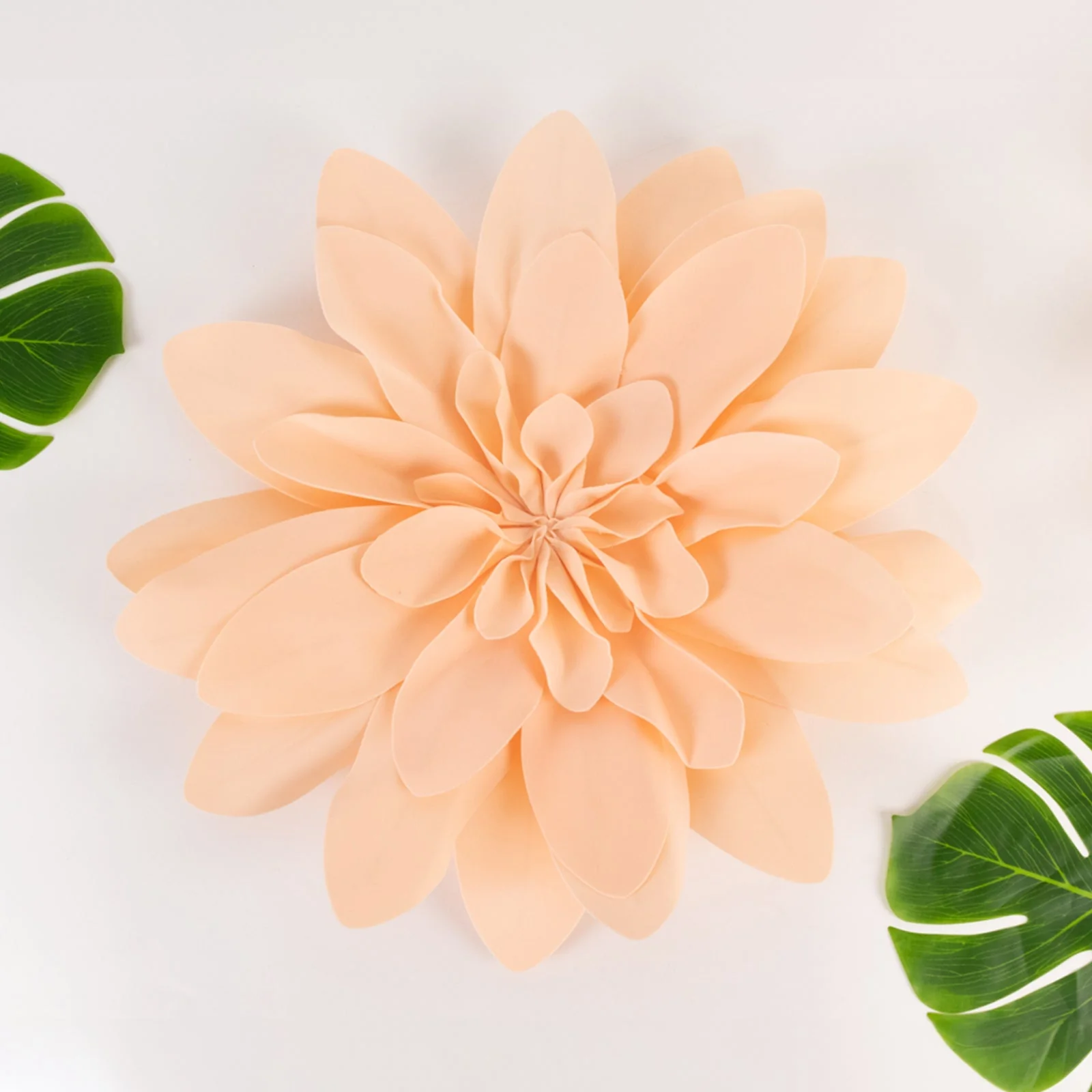 2 Pack Blush Real-Like Soft Foam Craft Daisy Flower Heads 24" - Image 4