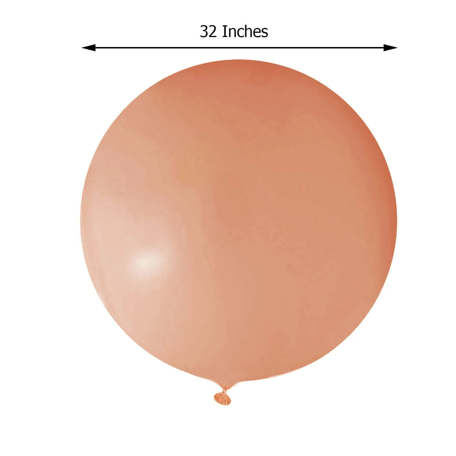 2 Pack Large Matte Pastel Natural Helium or Air Latex Balloons 32" - Image 3
