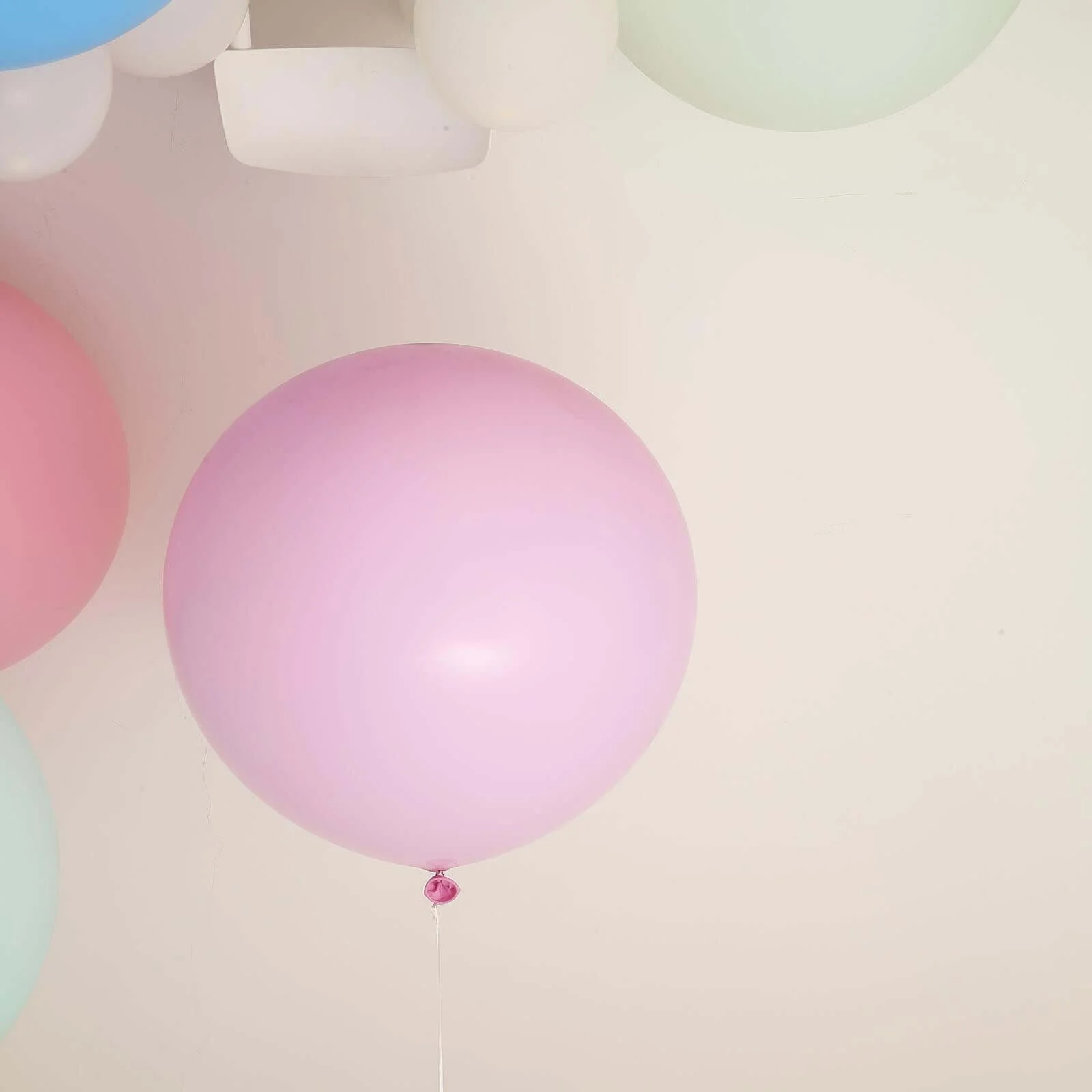 2 Pack Large Matte Pastel Pink Helium/Air Premium Latex Balloons 32" - Image 9