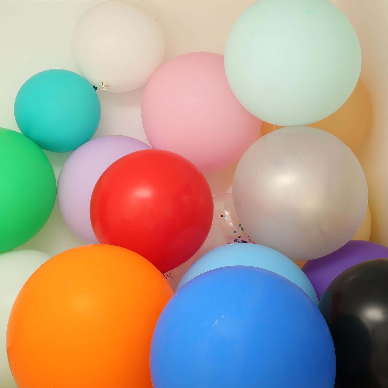 2 Pack Large Matte Pastel Seafoam Helium or Air Latex Balloons 32" - Image 10