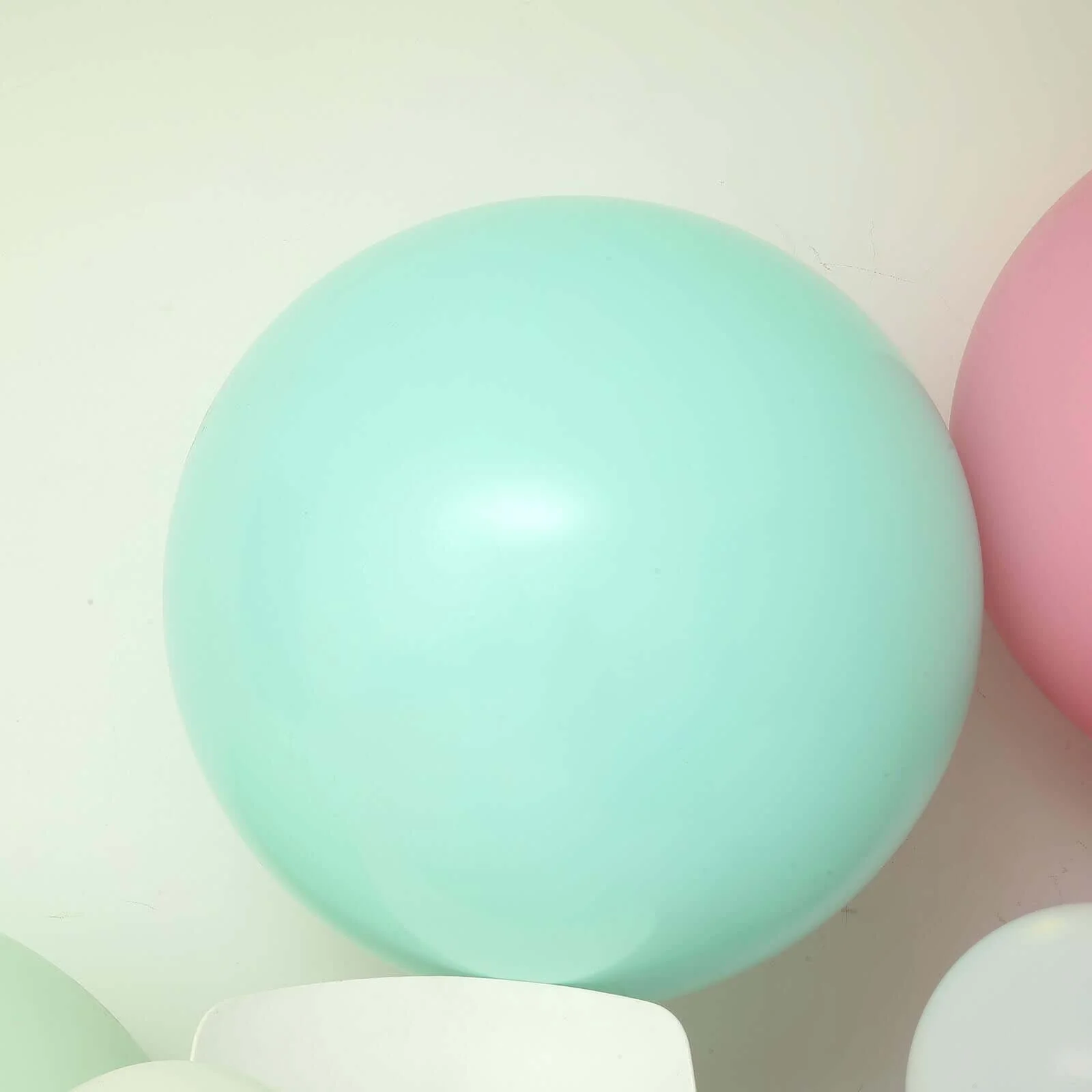 2 Pack Large Matte Pastel Seafoam Helium or Air Latex Balloons 32" - Image 7