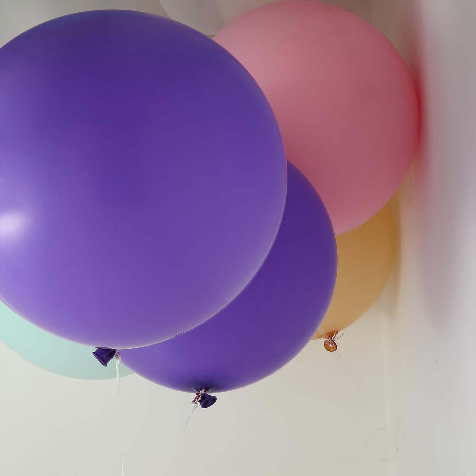 2 Pack Large Matte Purple Helium or Air Premium Latex Balloons 32" - Image 15