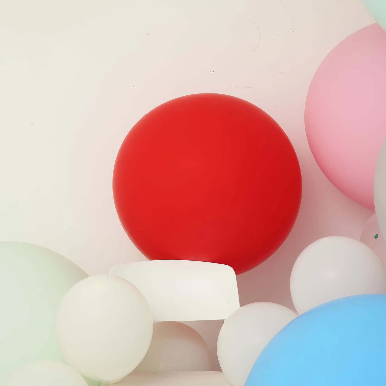 2 Pack Large Matte Red Helium or Air Premium Latex Balloons 32" - Image 12