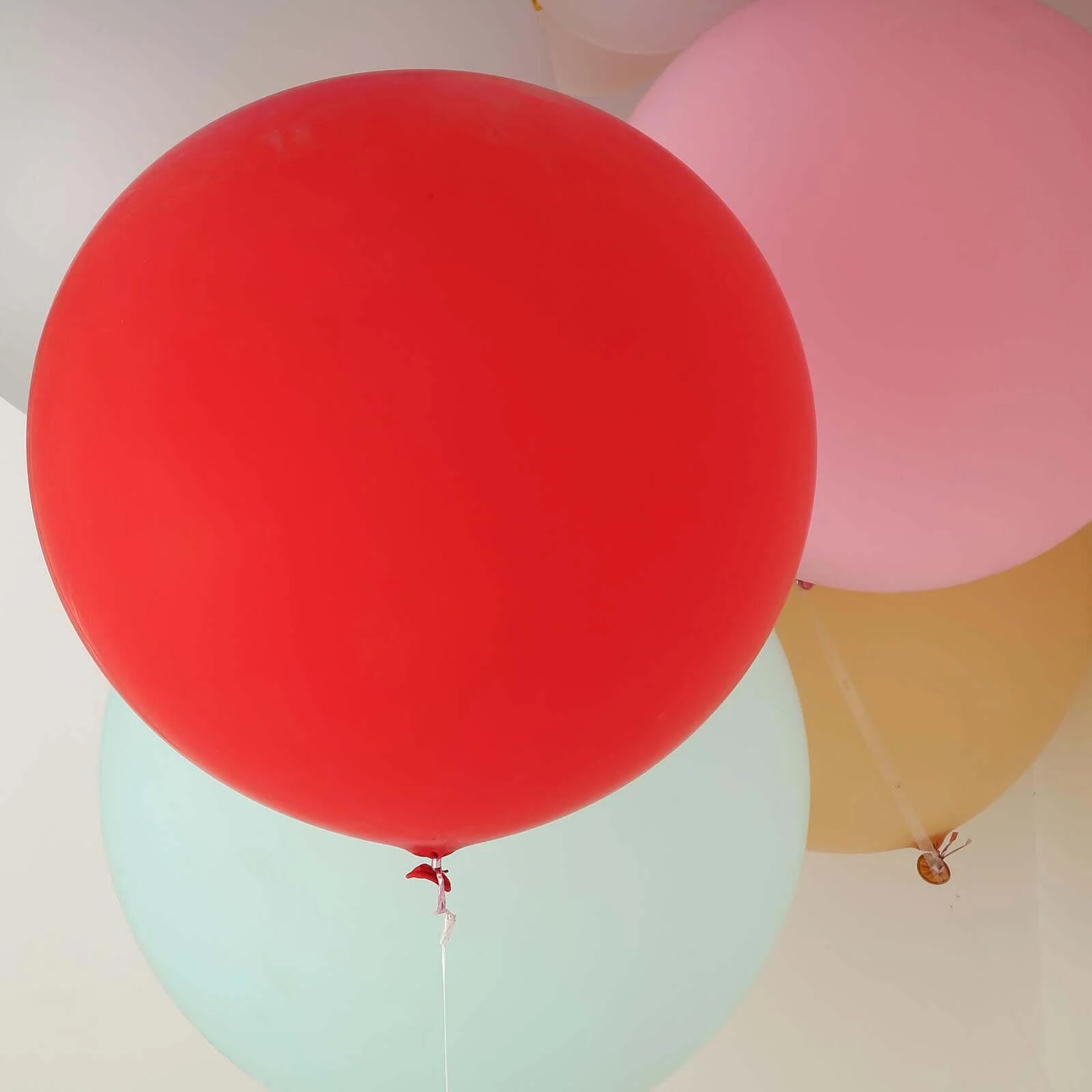 2 Pack Large Matte Red Helium or Air Premium Latex Balloons 32" - Image 14