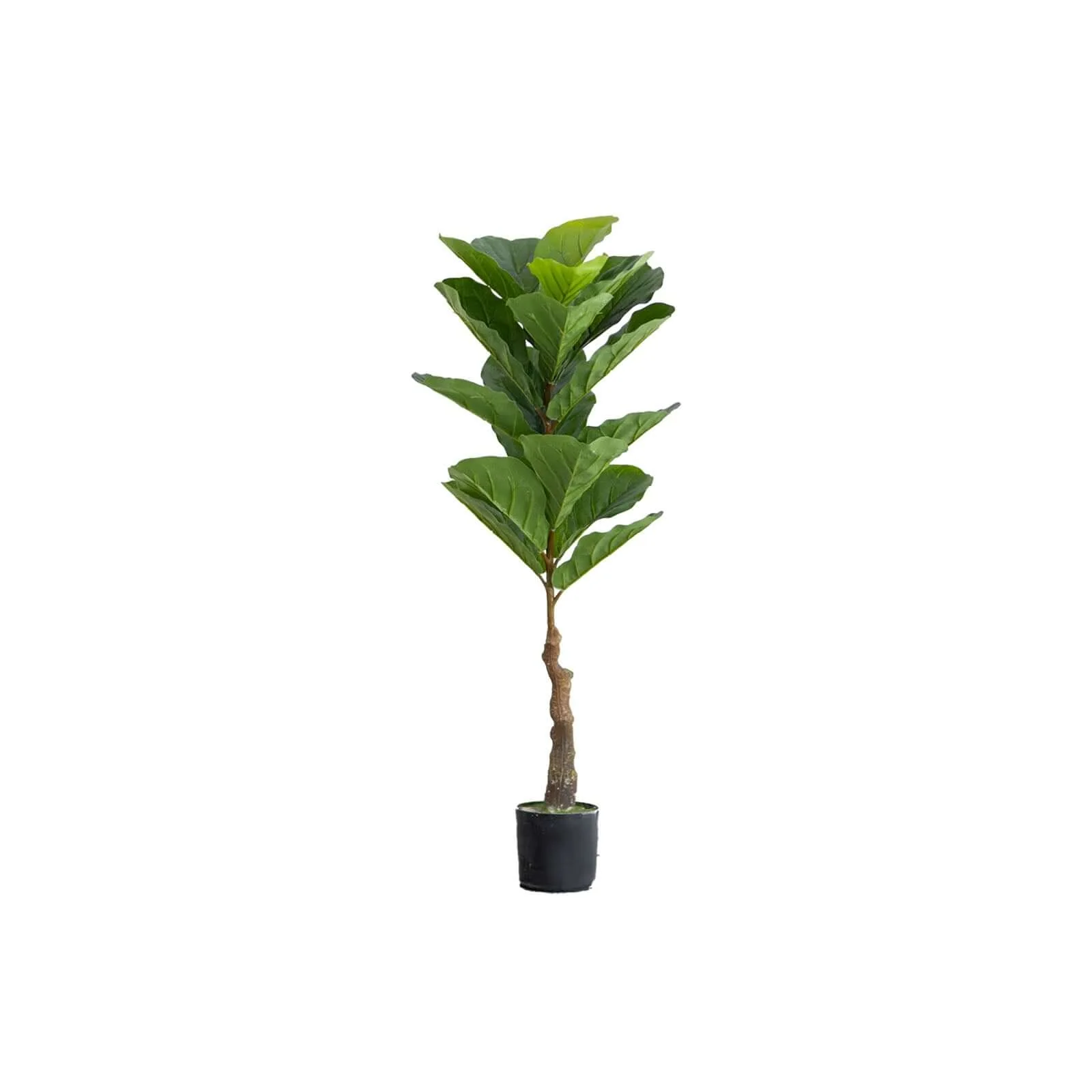 2 Pack Artificial Fiddle Leaf Fig Tree Potted Indoor Planter 3ft - Image 12
