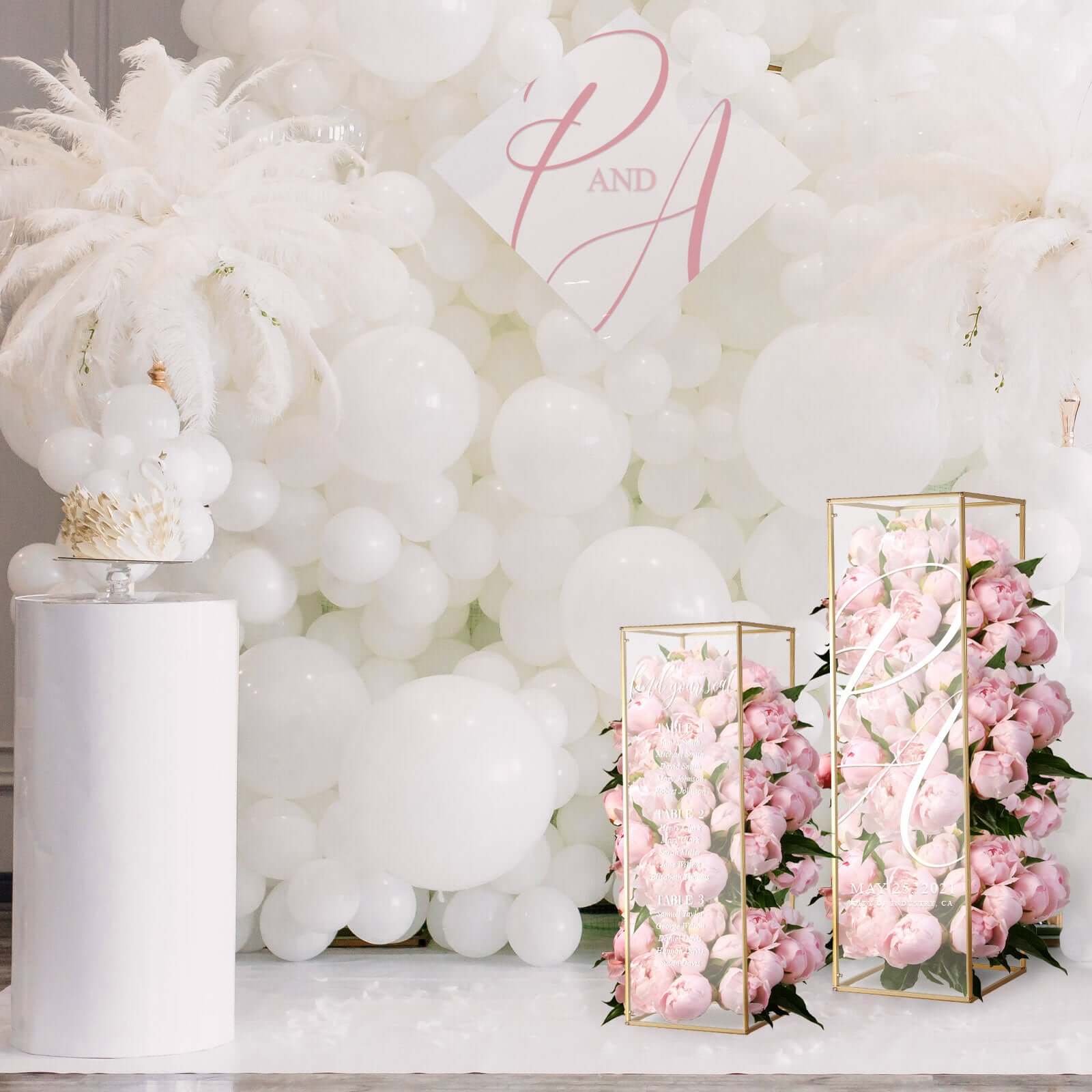 2-Pack Clear Acrylic Plexiglass Sheets 40"x12" Rectangular Side Plates - Protective Film Coating - Image 2