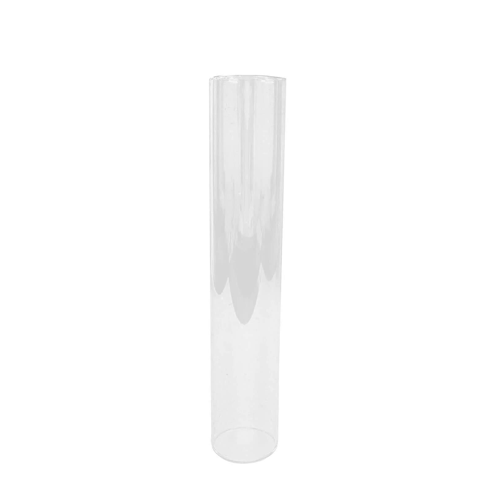 2-Pack Glass Candelabra Shades Open End Hurricane Design 10" Clear - Stylish Table Centerpiece for Weddings & Events - Image 6