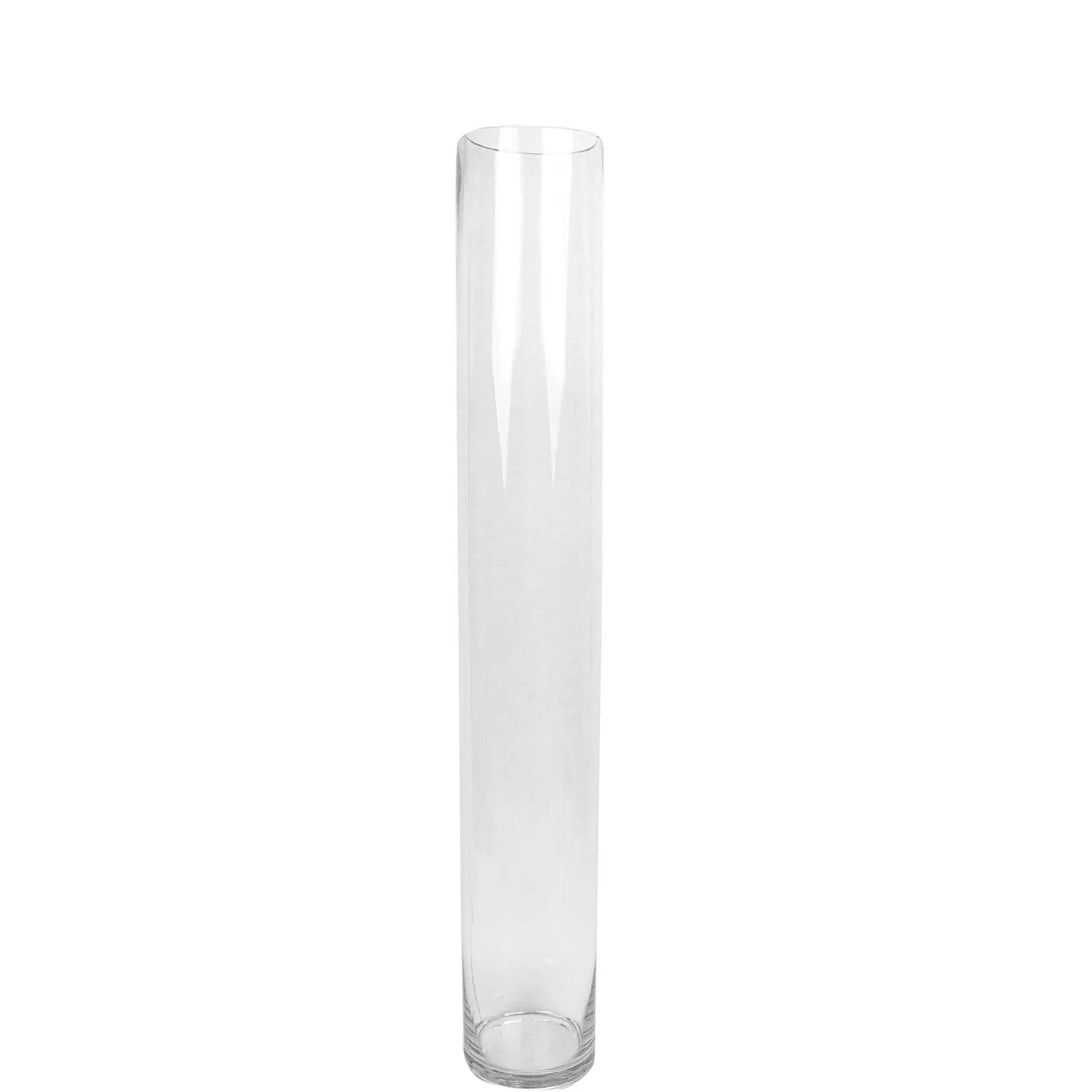 2-Pack Glass Flower Vases Heavy Duty Cylinder Design 40" Clear - Durable Centerpieces for Events - Image 6