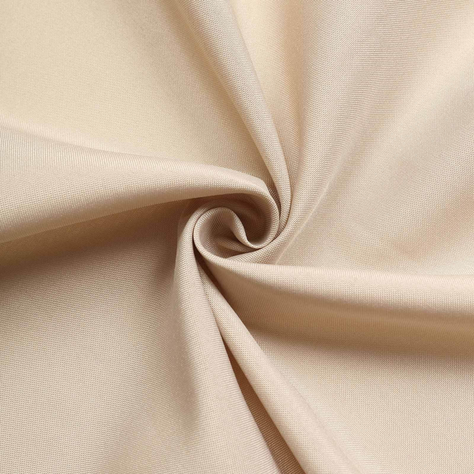2 Pack 5ftx8ft Nude Polyester Backdrop Drape Curtains With Rod Pockets, Event Divider Panels 130GSM - Image 11