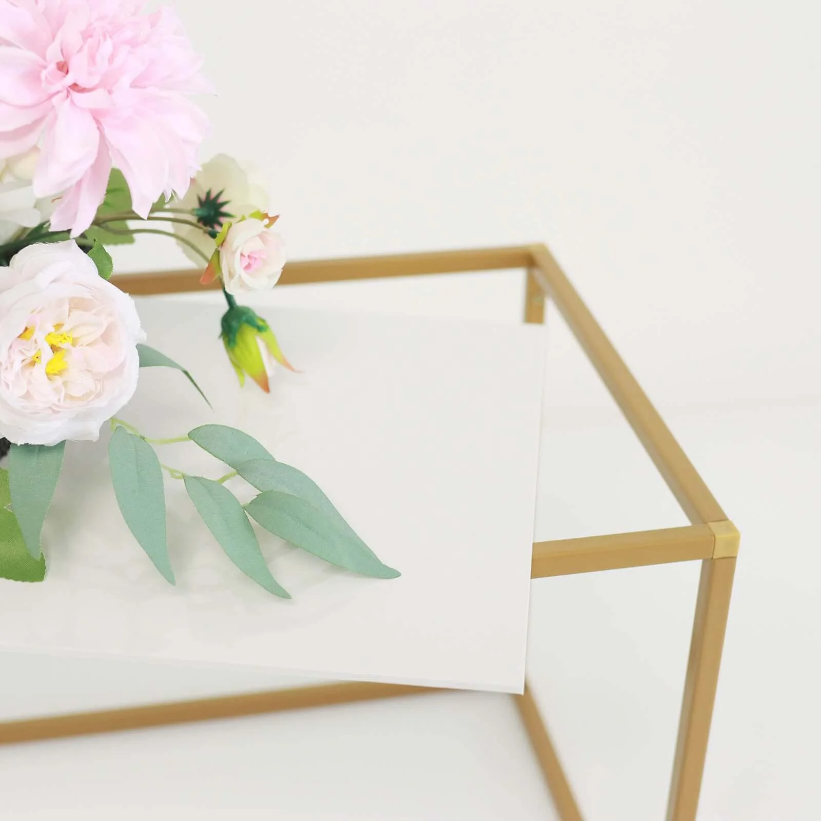 2-Pack White Acrylic Plexiglass Sheets 24"x10" Rectangular Side Plates - Protective Film Coating - Image 11