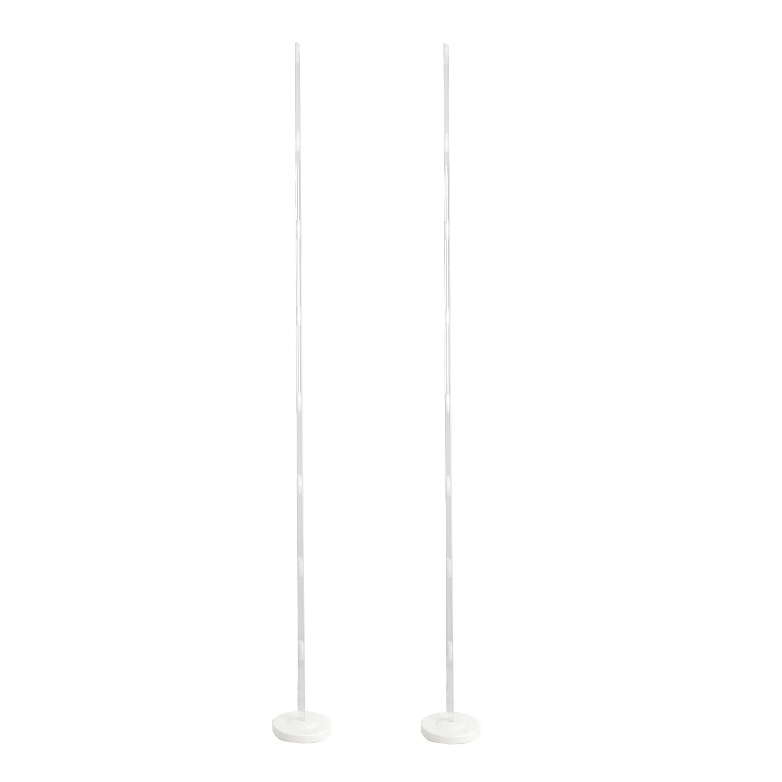 2 Pack White Balloon Column Stand Kit, Balloon Towers - 8ft - Image 6