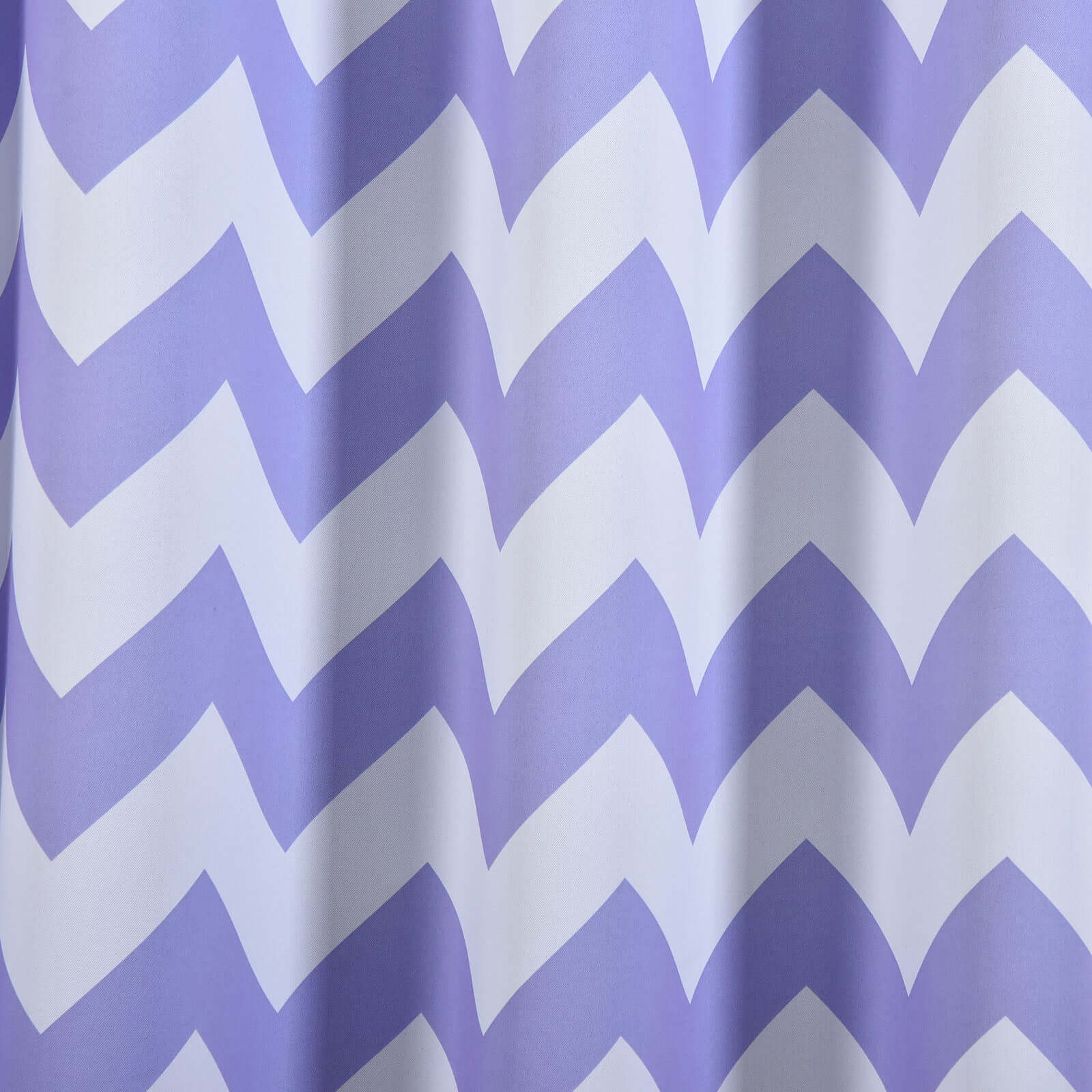 2 Pack White/Lavender Lilac Chevron Print Thermal Room Darkening Blackout Window Curtain Panels With Chrome Grommet 52"x96" - Image 10