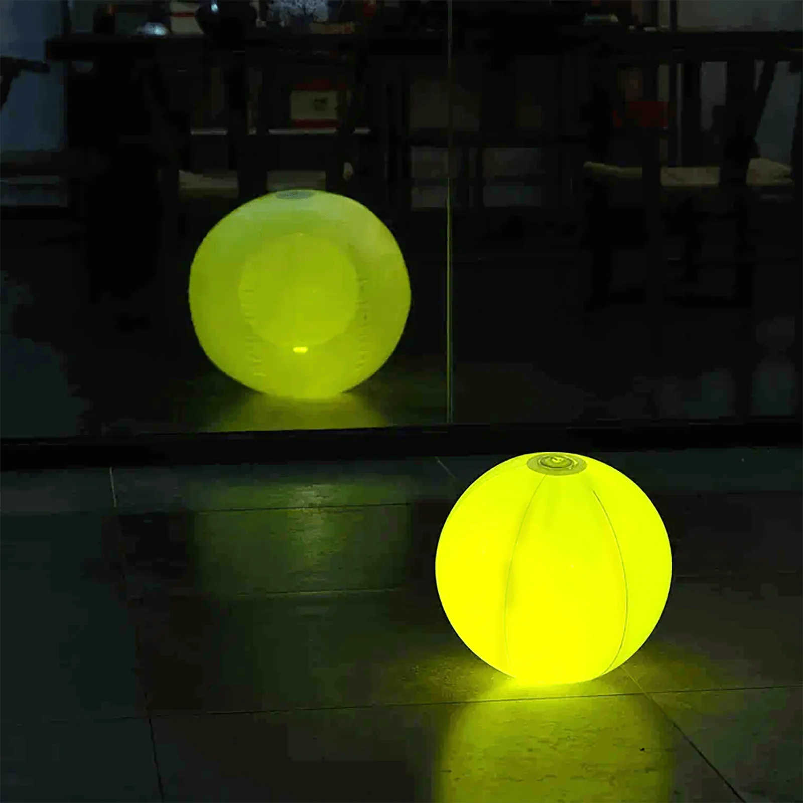 Inflatable Outdoor Garden Light Up Ball, Floating Pool Glow Ball With Remote - 13 RGB Colors and 3 Color Modes 20" - Image 6