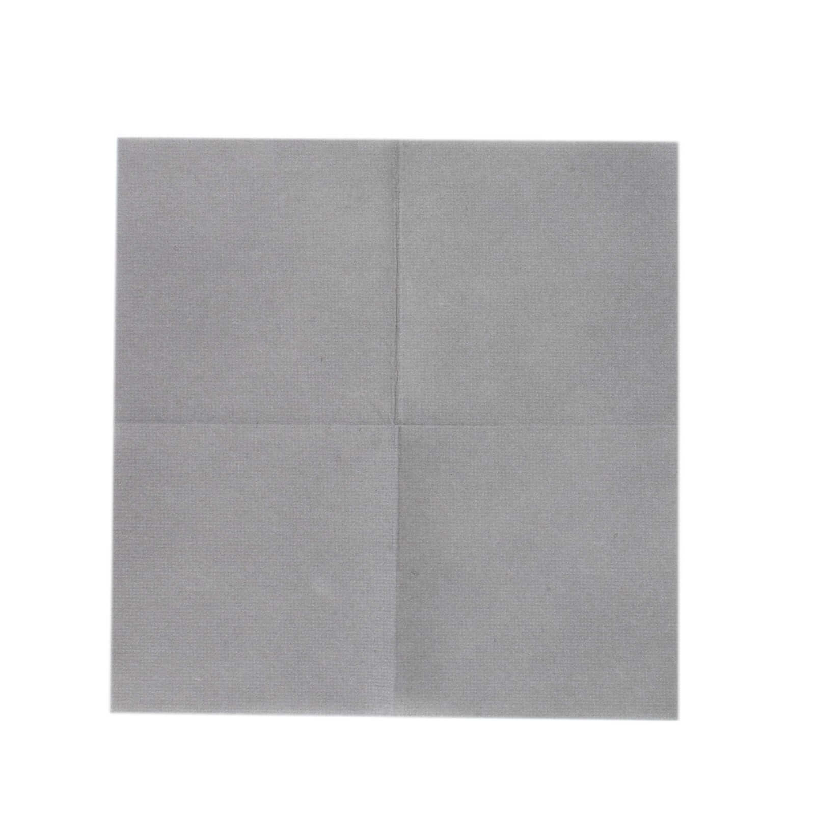 20 Pack Linen-Like Paper Napkins 5"x5" Silver - Soft Single-Use Airlaid Cocktail Napkins - Image 7