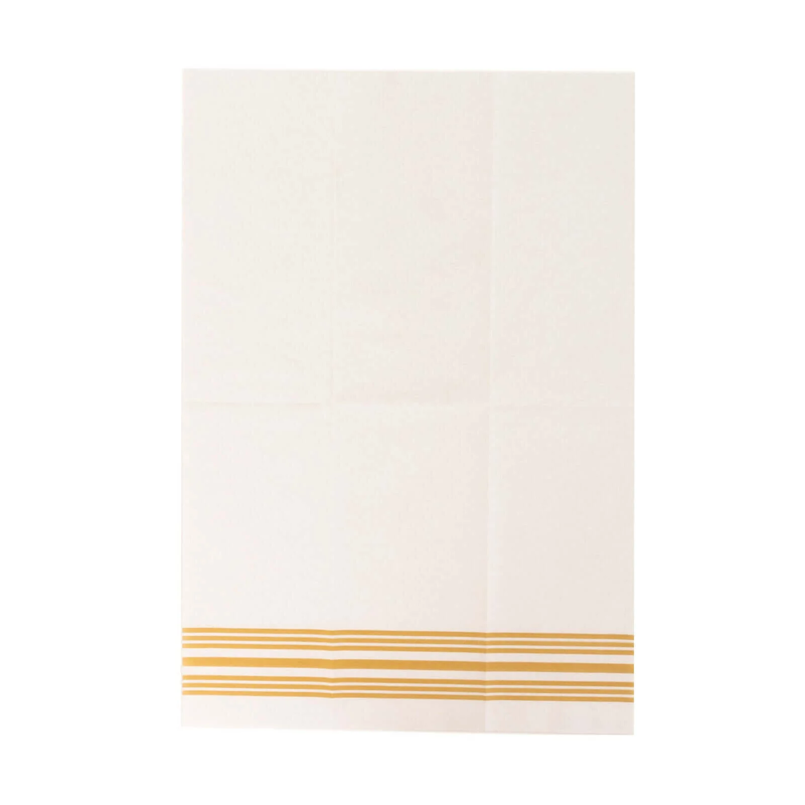 20 Pack Linen-Like Paper Napkins 8"x4" White With Gold Lines - Soft Hygienic Airlaid Guest Towels for Formal & Casual Dining - Image 7