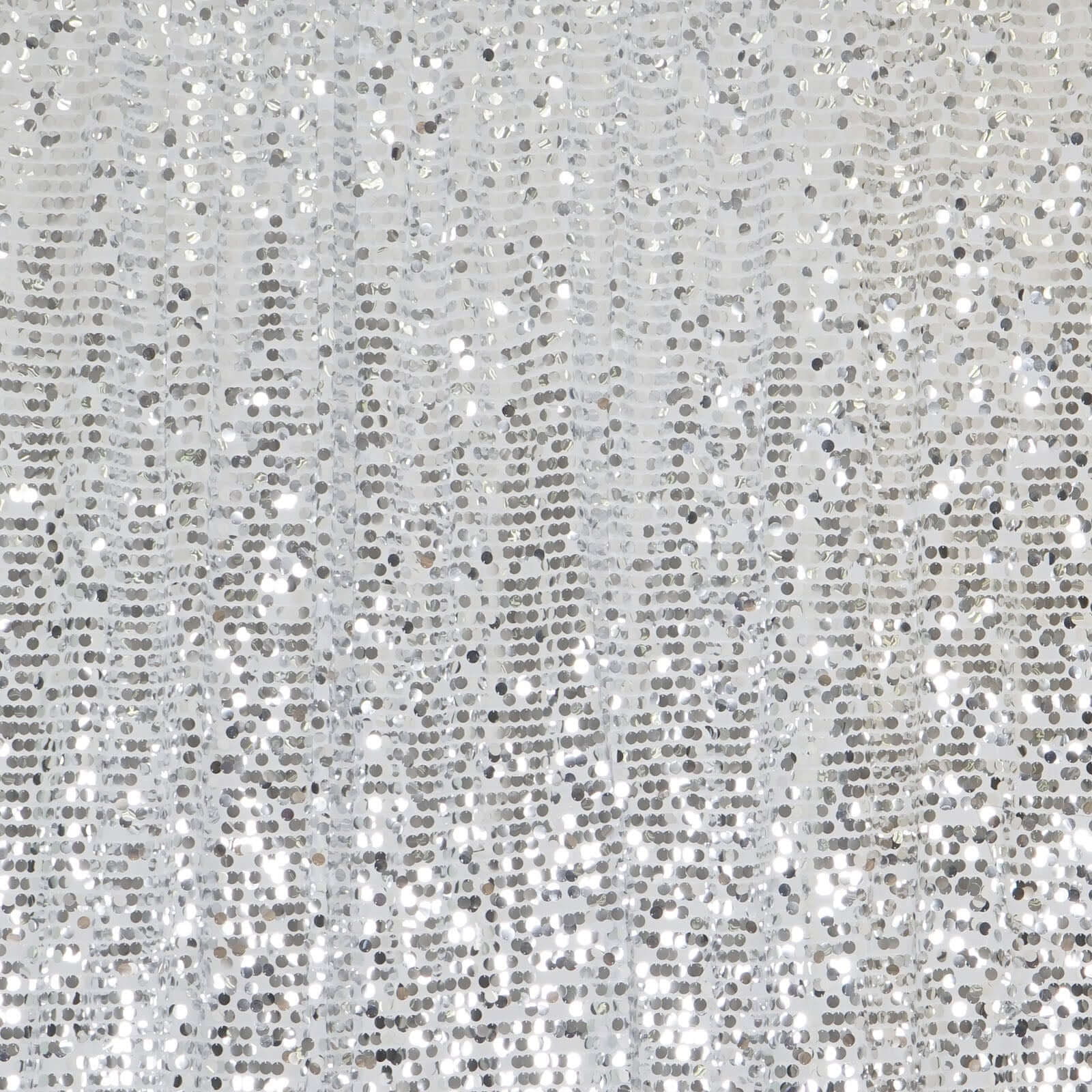 Silver Big Payette Sequin Divider Backdrop Curtain, Event Background Drapery Panel - 20ftx10ft - Image 2
