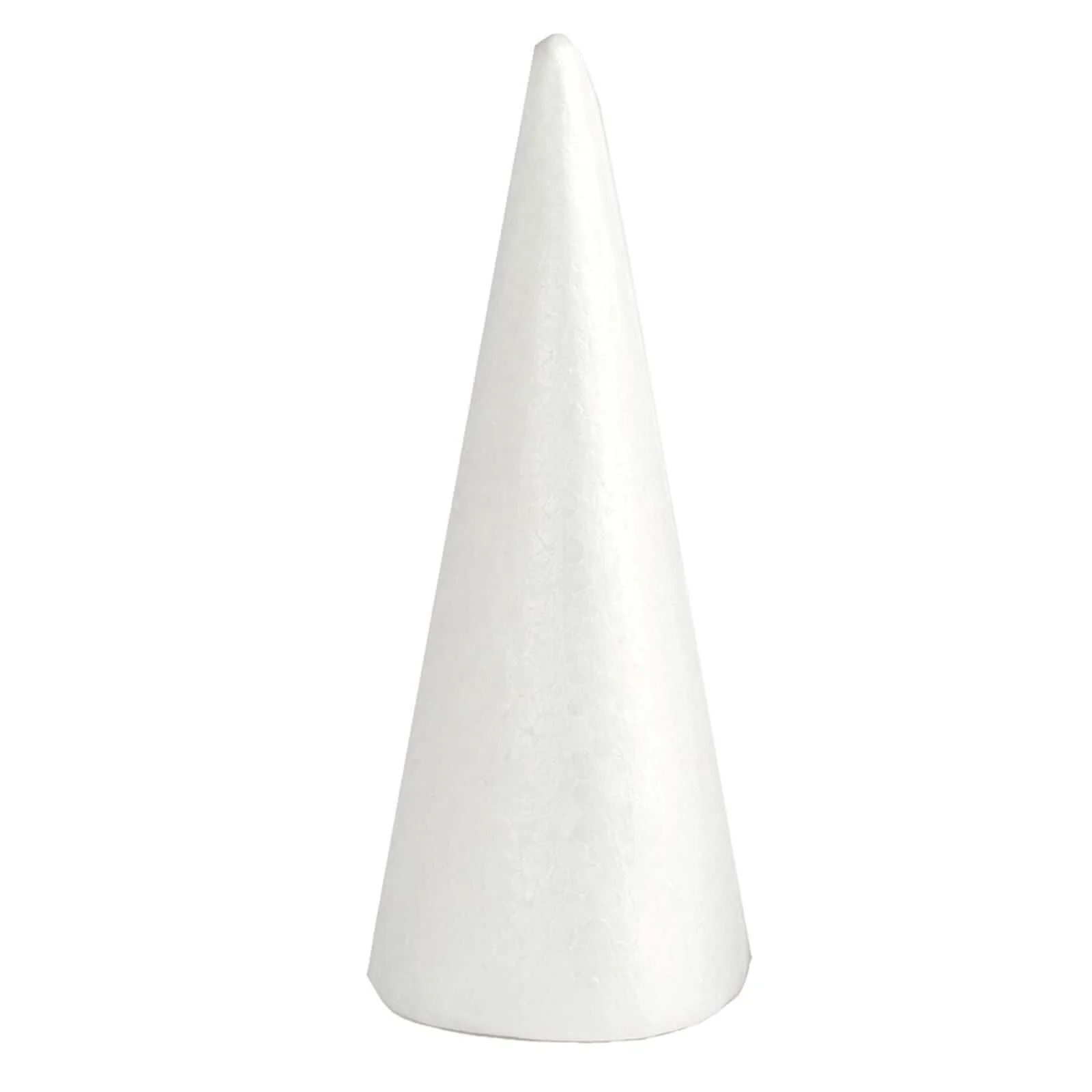 24 Pack White Styrofoam Cone, Foam Cone For DIY Crafts 6" - Image 6