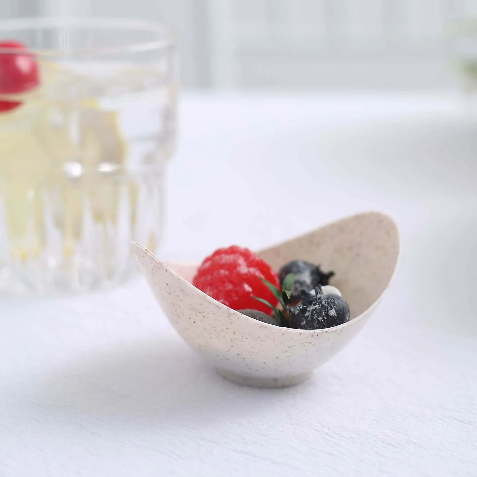 24-Pack Mini Eco-Friendly Wheat Straw Fiber Dessert Cups 3", Biodegradable Ice Cream Scoop Bowls - Sturdy and Lightweight - Image 11
