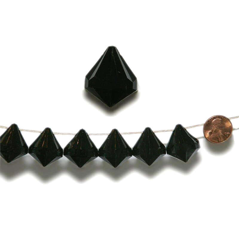 240 PCS Acrylic Teardrop Crystals 20MM Black - Versatile Decorative Chandelier Raindrop Crystals for Table Scatter DIY Crafting & Chandelier Accents