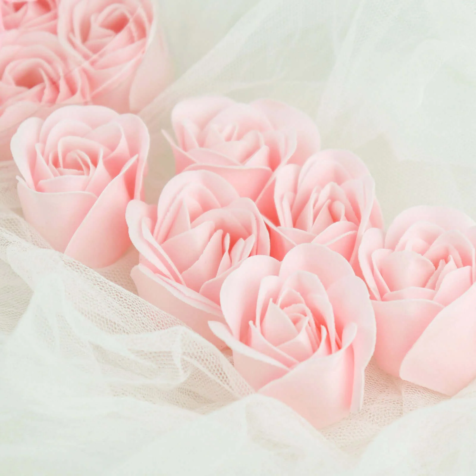 4 Pack 24 Pcs Blush Scented Rose Soap Heart Shaped Party Favors With Gift Boxes And Ribbon - Image 7