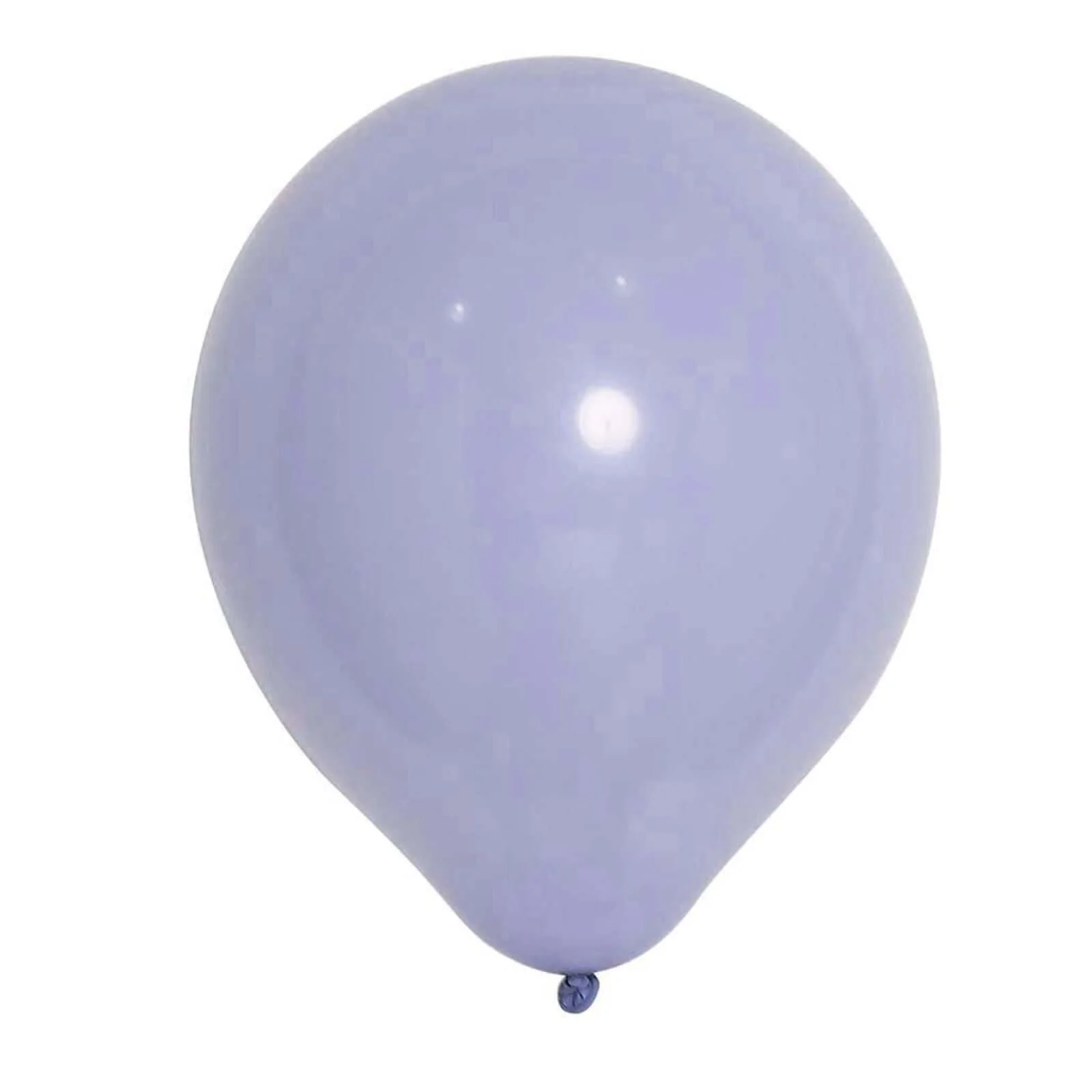 25 Pack Matte Pastel Periwinkle Helium/Air Latex Party Balloons 10" - Image 6