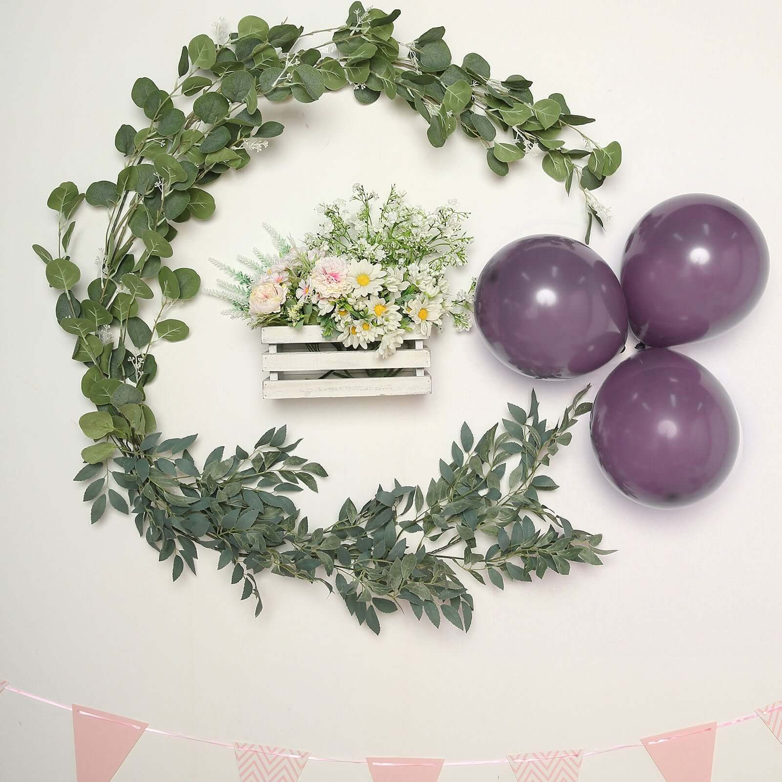 25 Pack Matte Pastel Violet Amethyst Helium/Air Latex Balloons 10" - Image 11