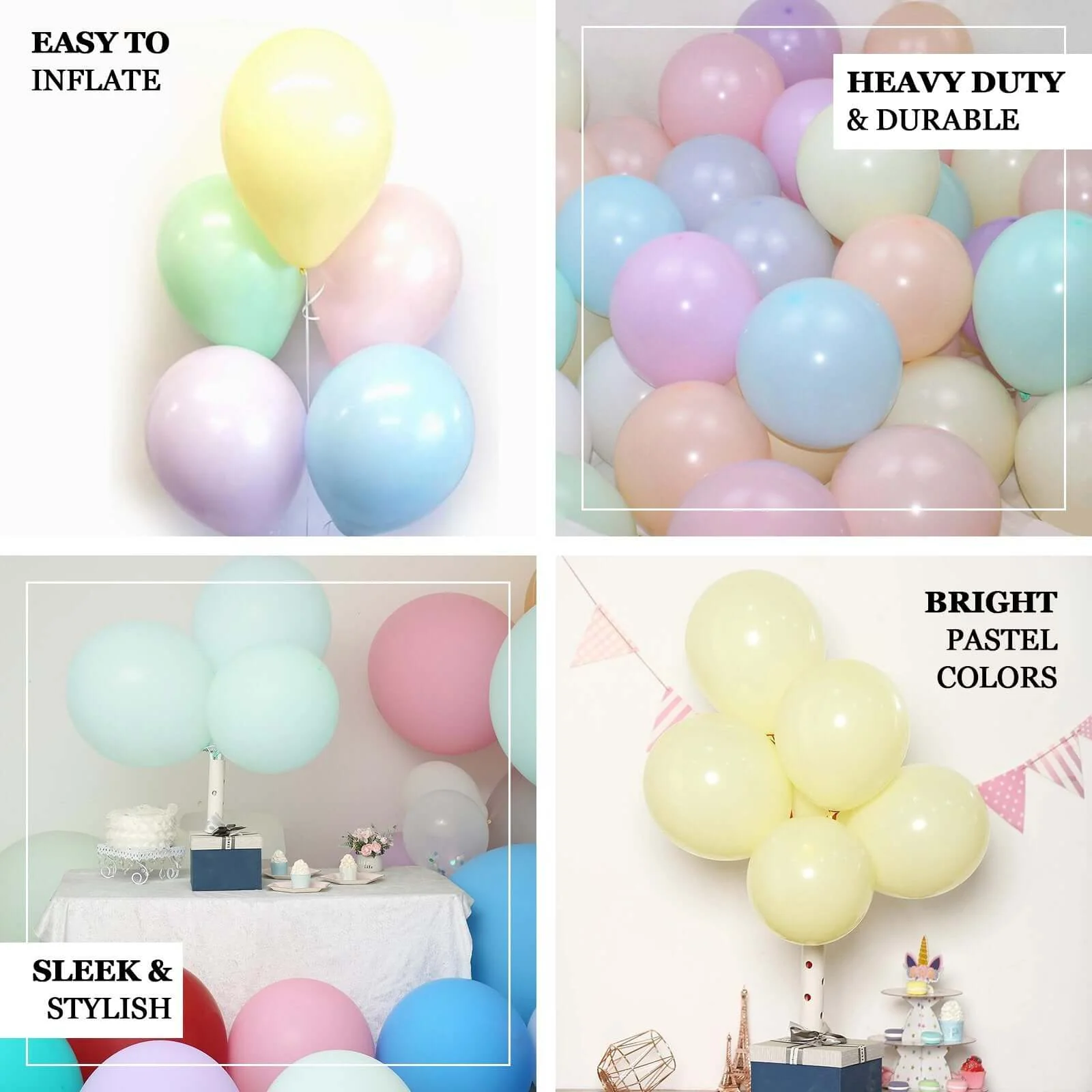 25 Pack Matte Pastel Hunter Emerald Green Helium/Air Latex Party Balloons 12" - Image 4