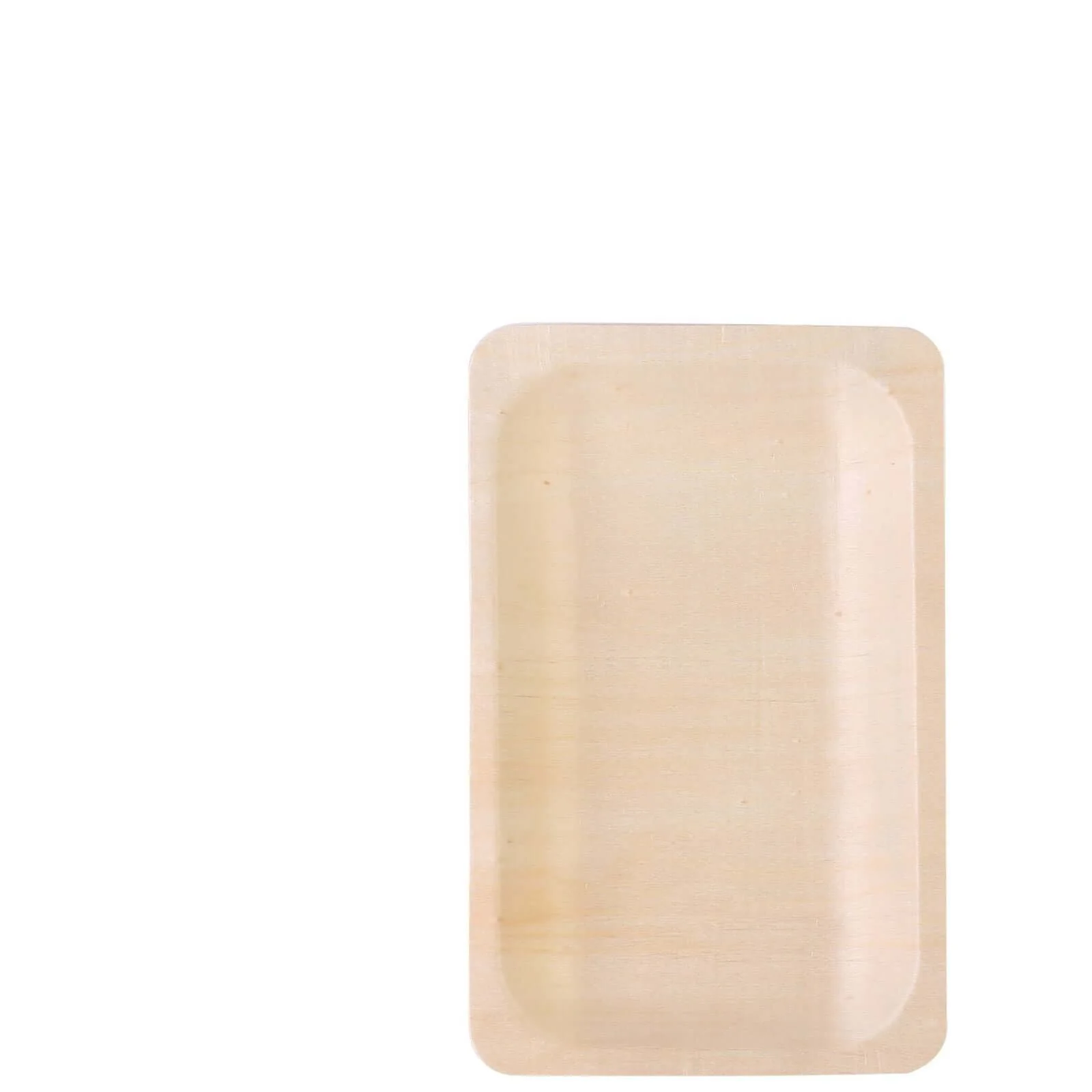 25-Pack Birchwood Rectangle Dessert Plates 5"x8" Natural - Eco Friendly Wooden Disposable Plates for Rustic Themes & Outdoor Dining - Image 22